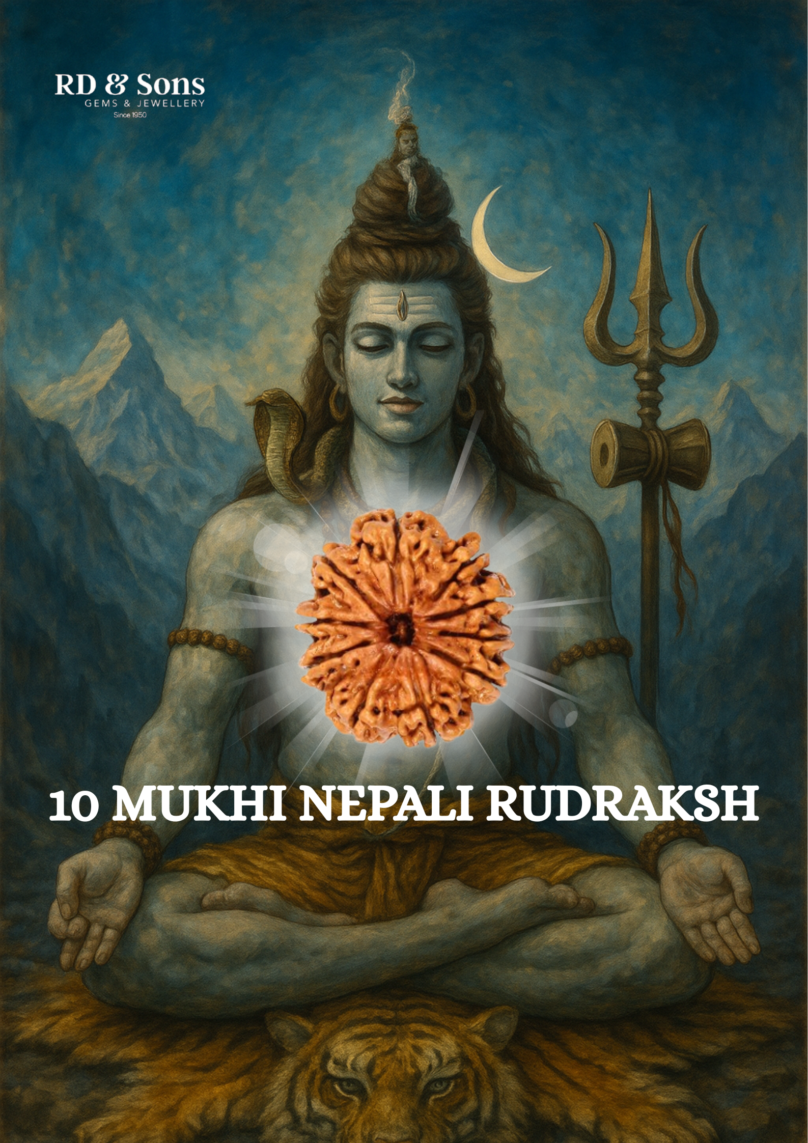 Powerful 10 Mukhi Nepali Rudraksh – Natural & Genuine