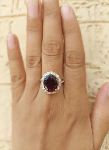 Soft & Stunning: Pink Tourmaline 18K Gold Ring for Every Occasion
