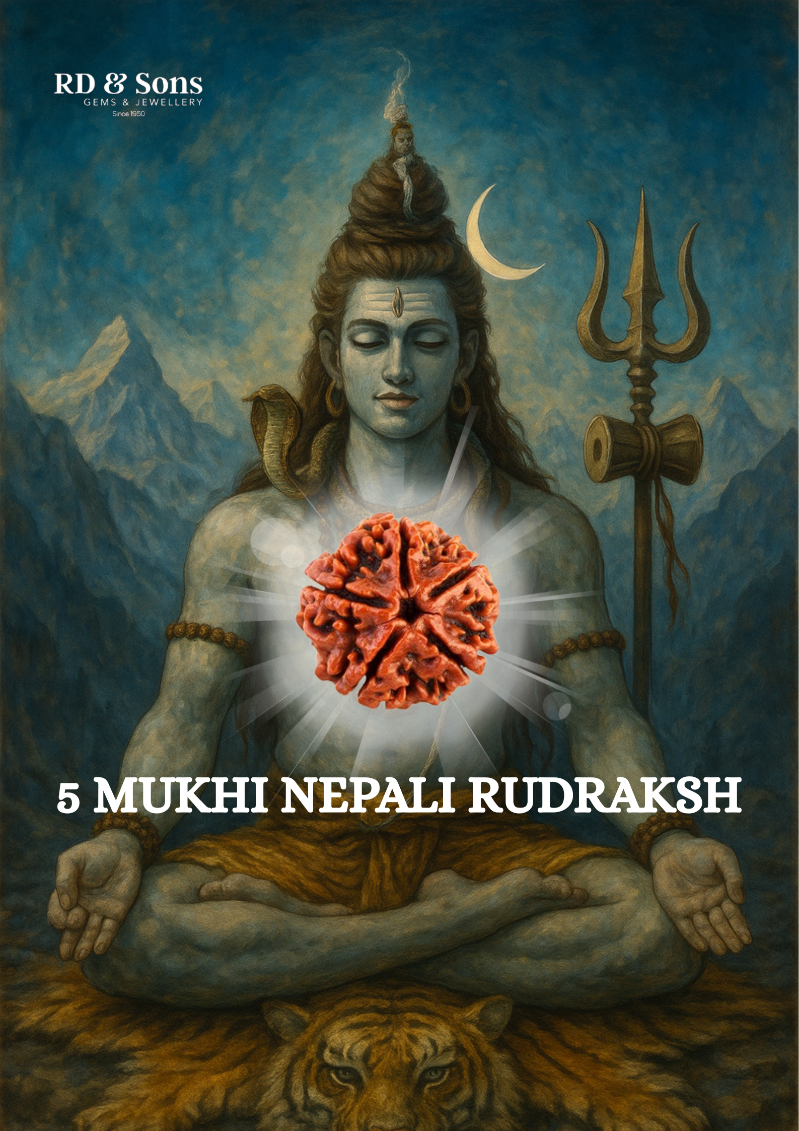 Powerful 5 Mukhi Nepali Rudraksh – Natural & Genuine