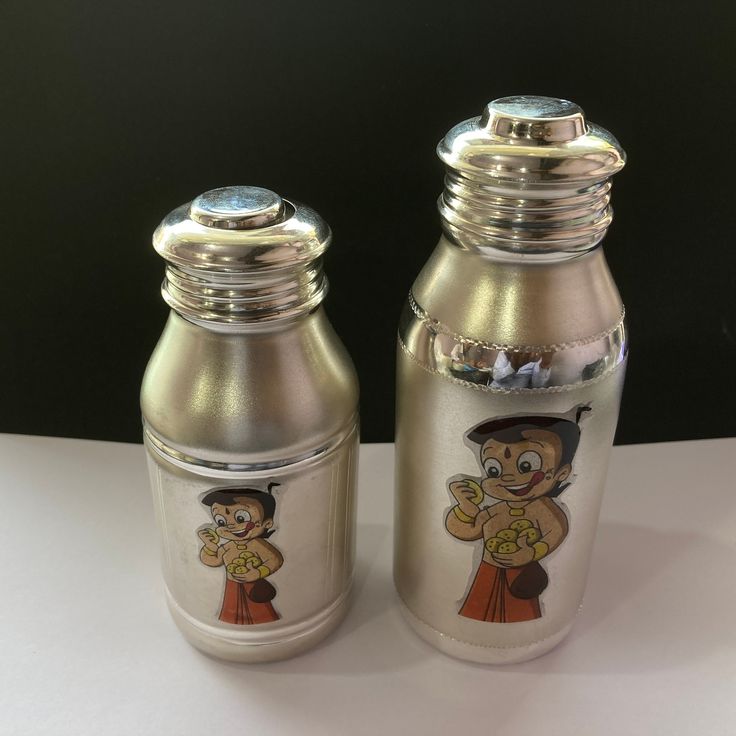 Chhota Bheem Pure Silver Bottle – A Playful Gift with Timeless Value