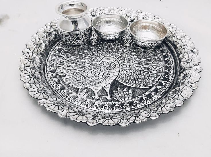 Luxury Pure 925 Silver Tableware Set – A Unique Gift to Cherish