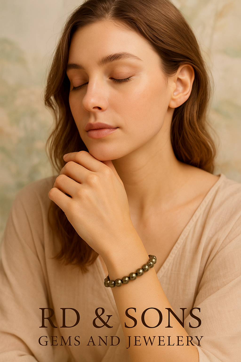 Golden Pyrite Bracelet – Elevate Your Look with Strength and Optimism