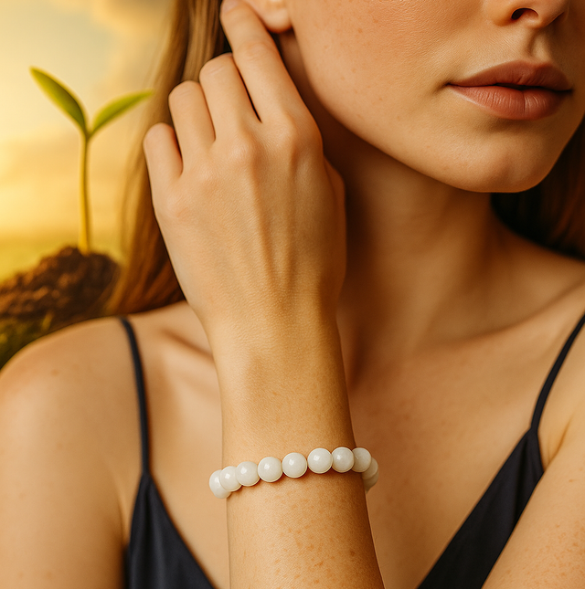Moonstone Elegance: Embrace New Beginnings with Grace and Confidence