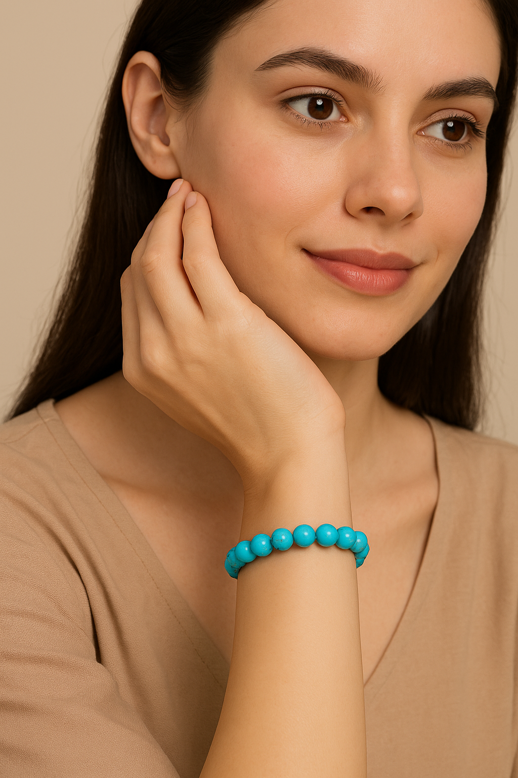 Turquoise Serenity Bracelet – Natural Charm for Your Collection