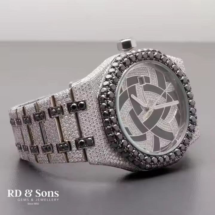 Eclipse Luxe – Custom Moissanite Watch