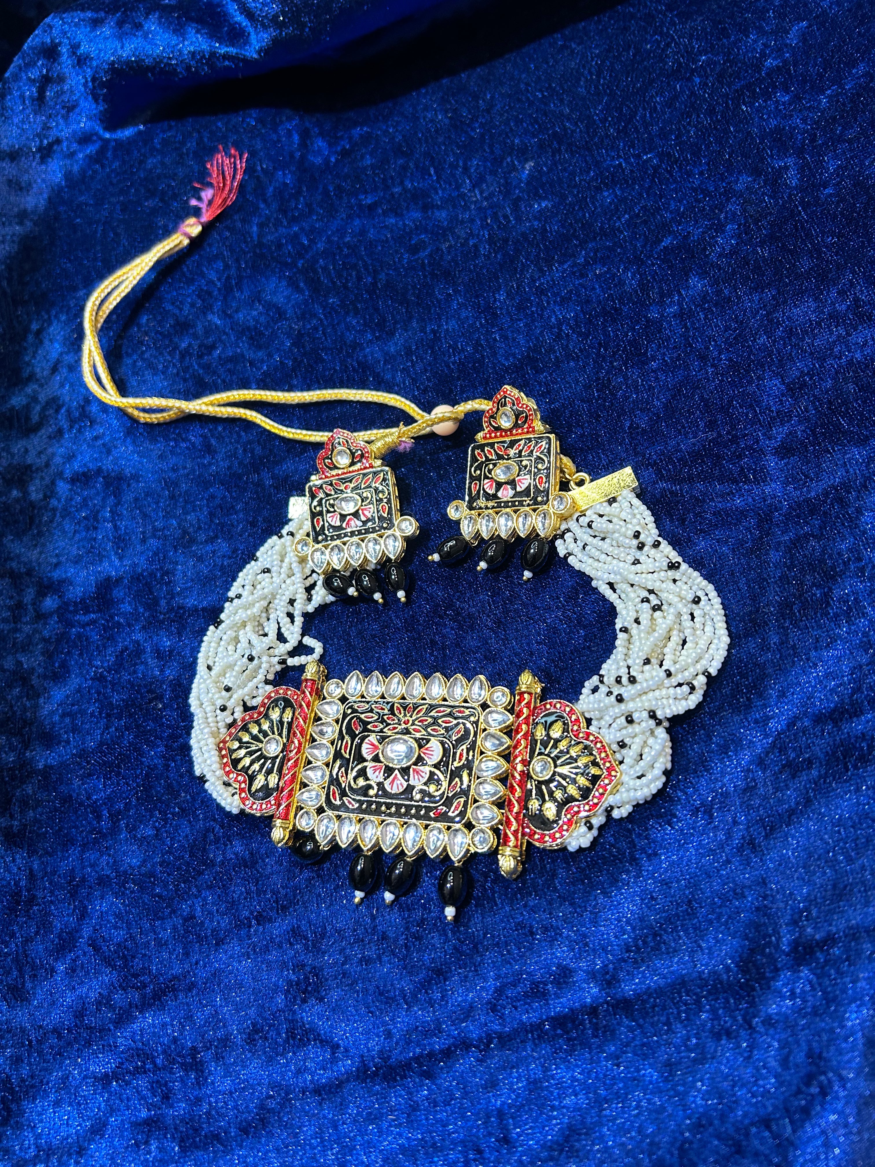 Traditional Rajasthani Jewelry Set – Handcrafted Beauty with Heritage Soul