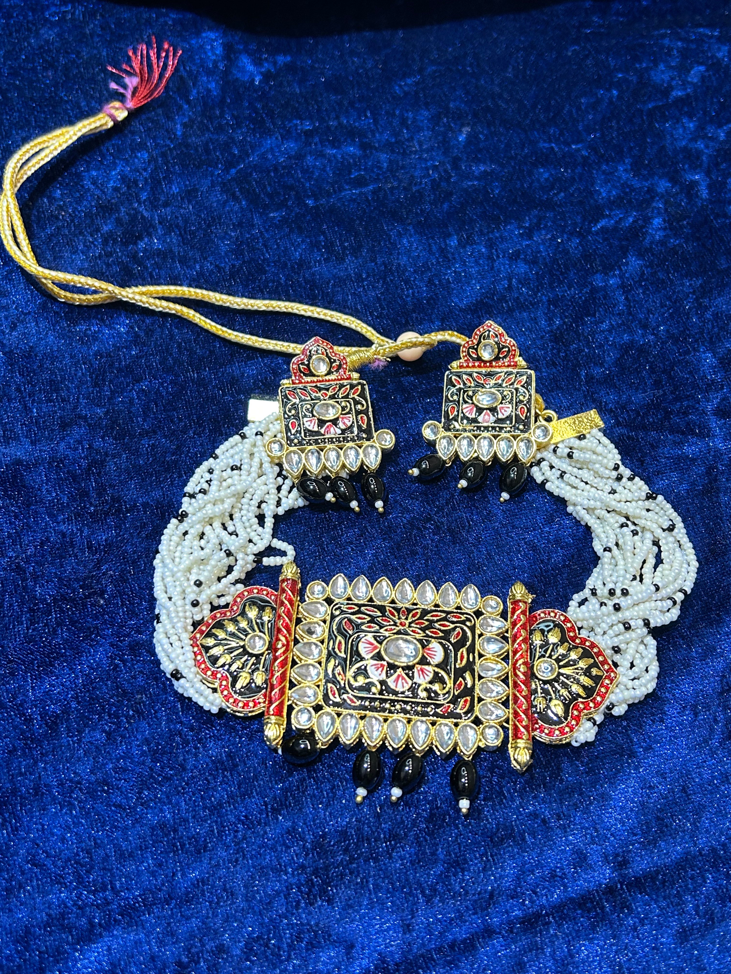 Traditional Rajasthani Jewelry Set – Handcrafted Beauty with Heritage Soul