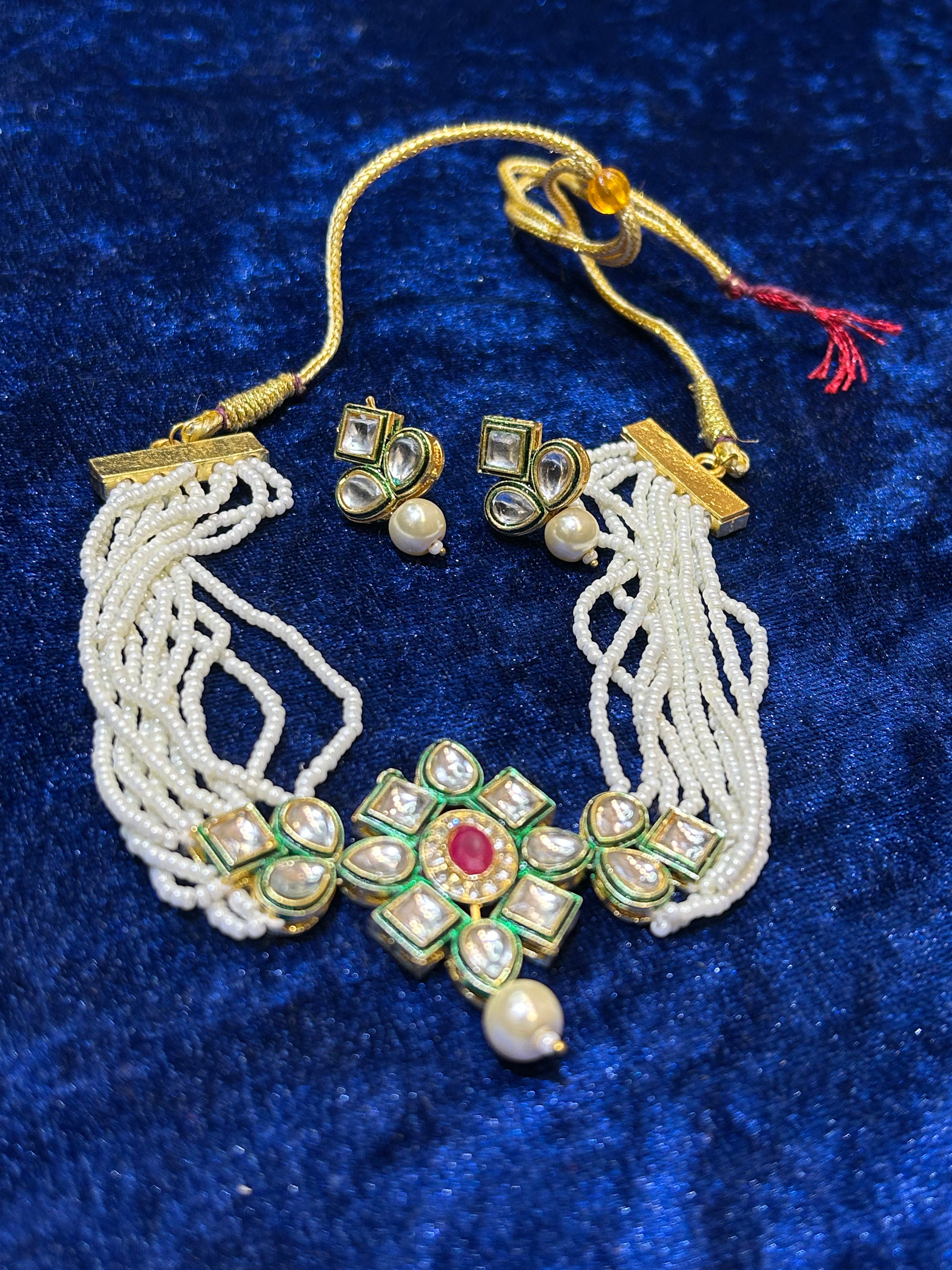 Royal Rajasthani Necklace Set – Handcrafted Elegance for Every Occasion