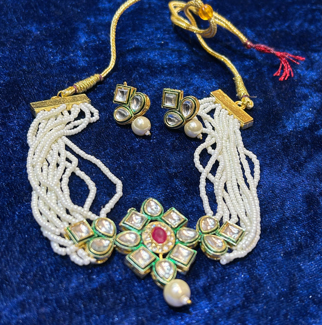 Royal Rajasthani Necklace Set – Handcrafted Elegance for Every Occasion