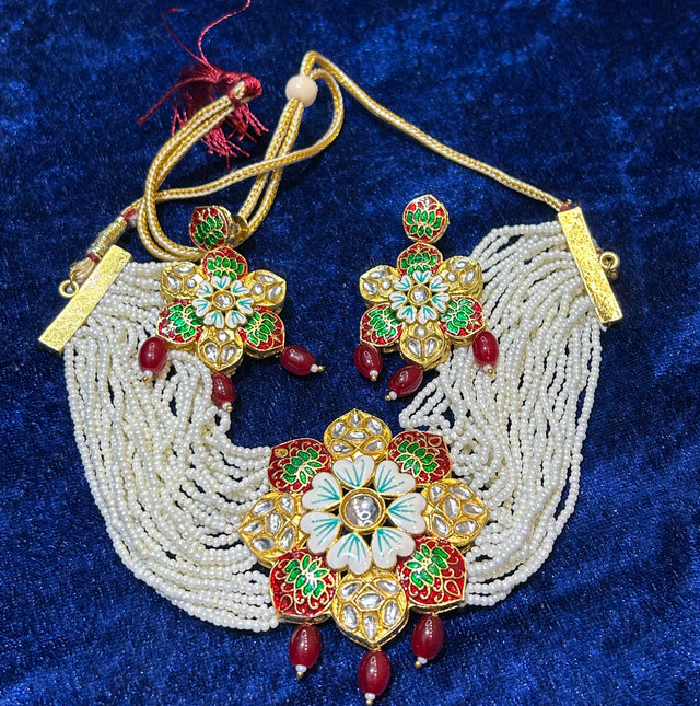 Traditional Rajasthani Jewelry Set – Handcrafted Beauty with Heritage Soul