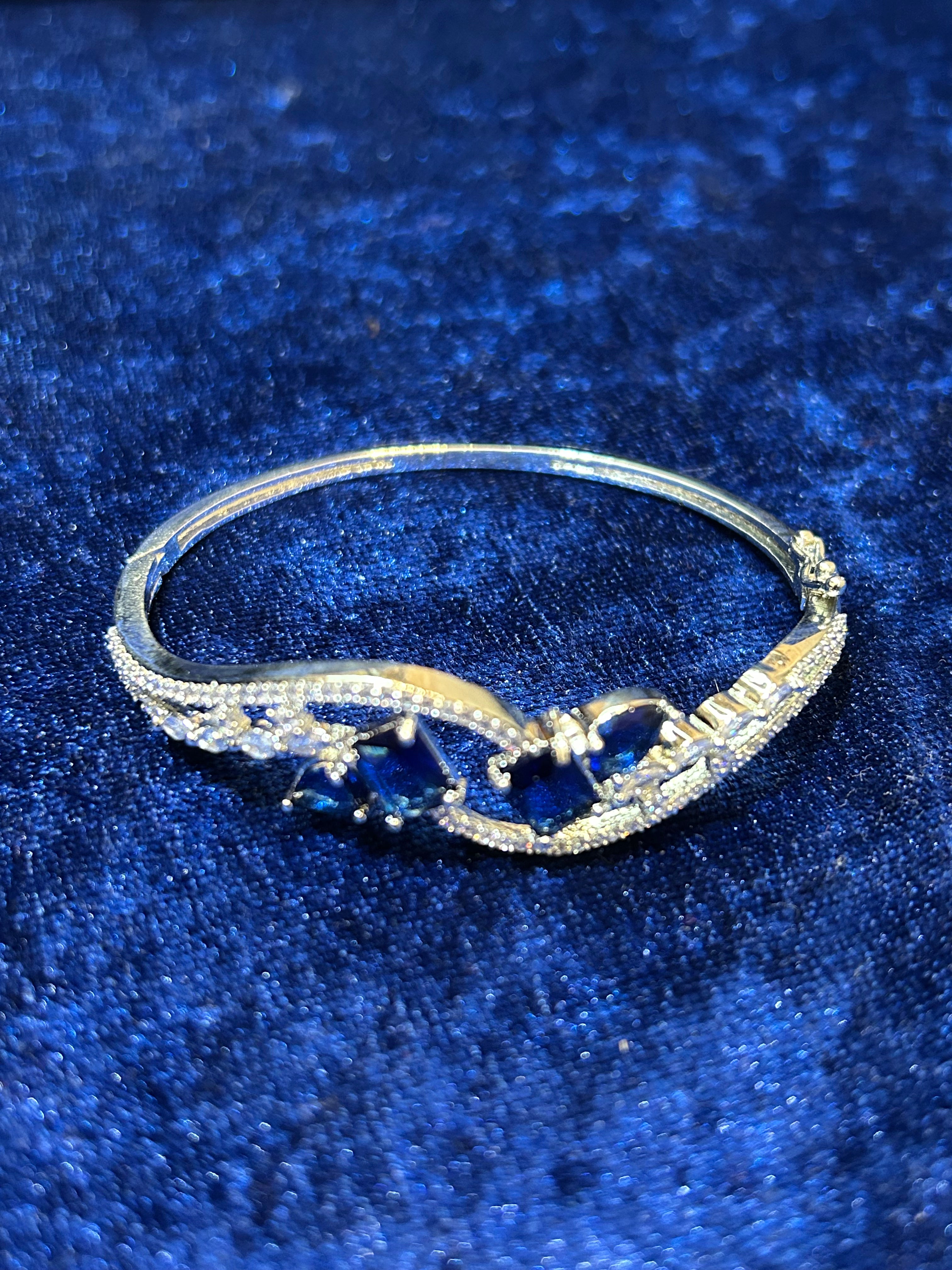 Trendy Silver-Plated Bracelets for Women – Sparkle and Shine
