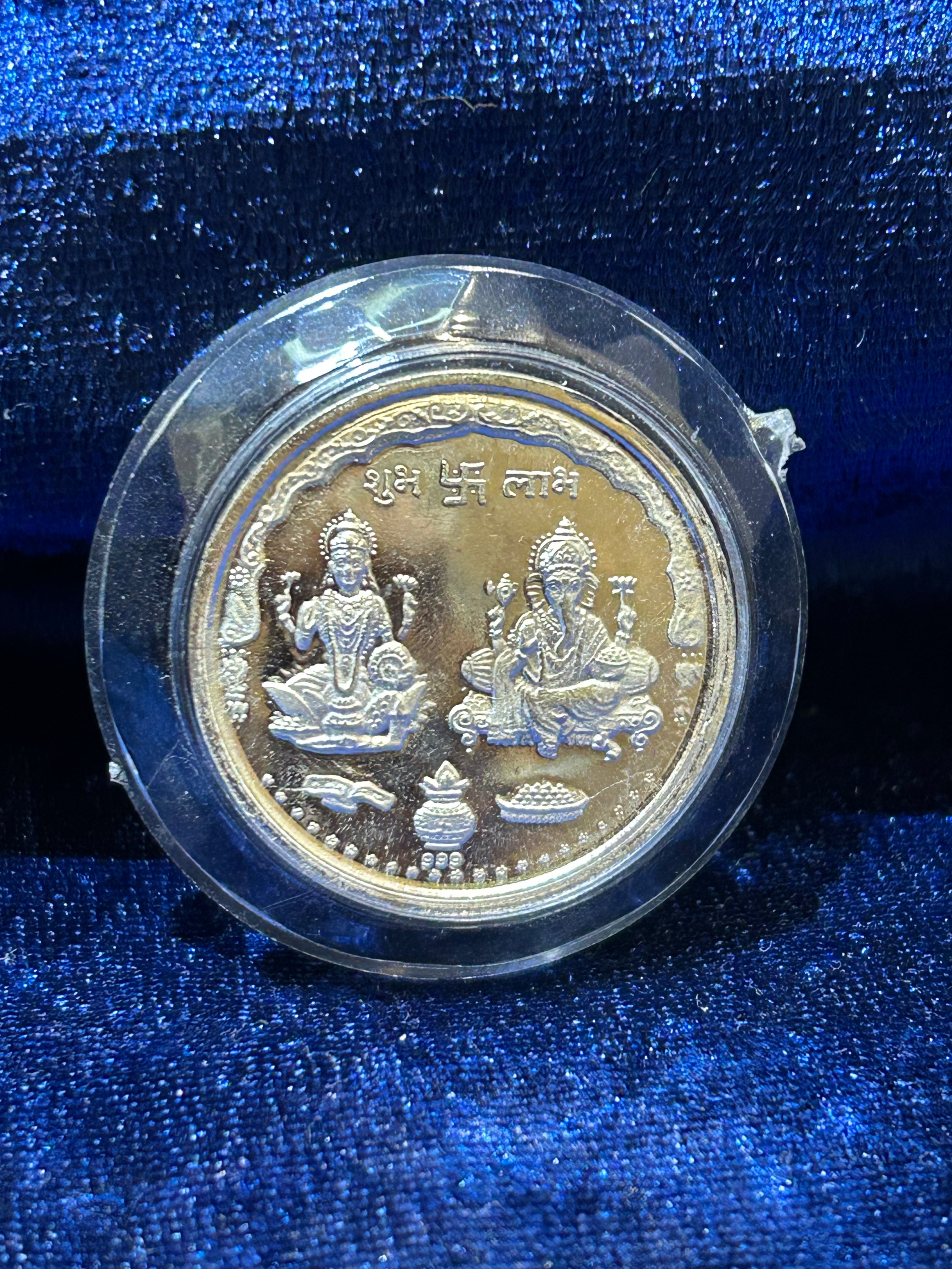 Premium 999 Silver Coin – A Gift of Wealth, Blessings & Tradition