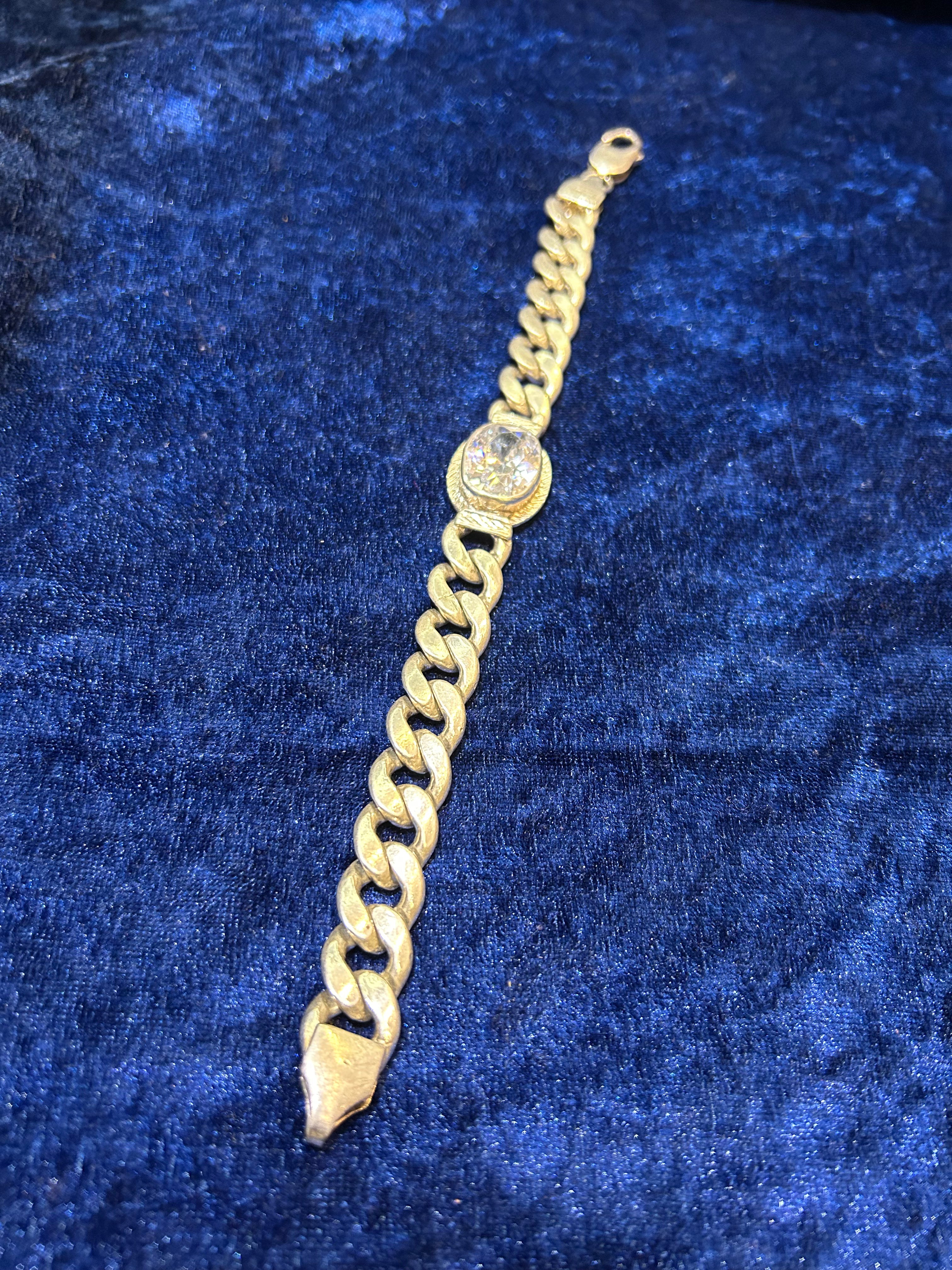 Men’s Pure Silver Bracelet – Sleek and Masculine Design