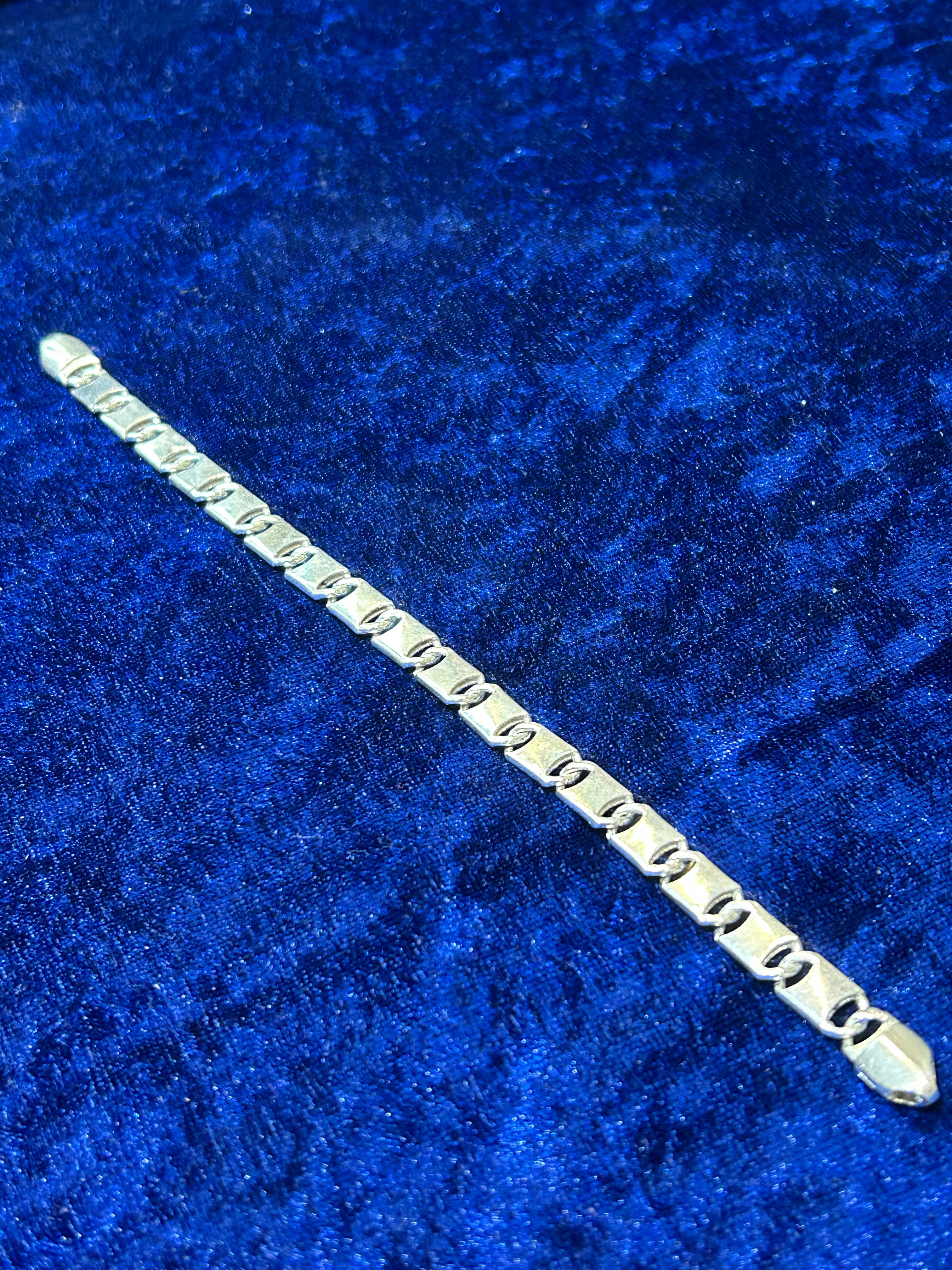 Bold & Refined Pure Silver Bracelet for Men