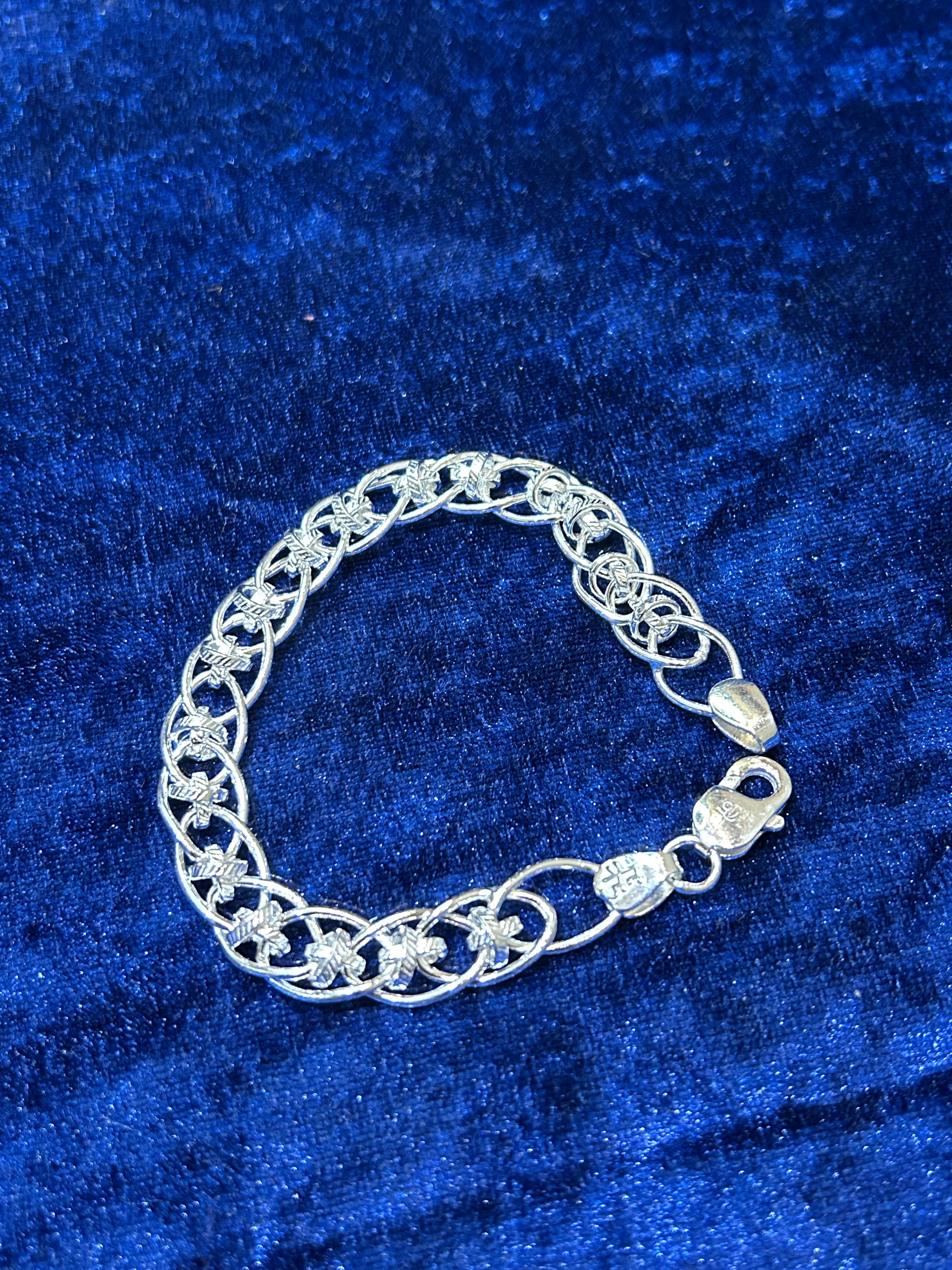 Premium Quality Pure Silver Bracelet for Men