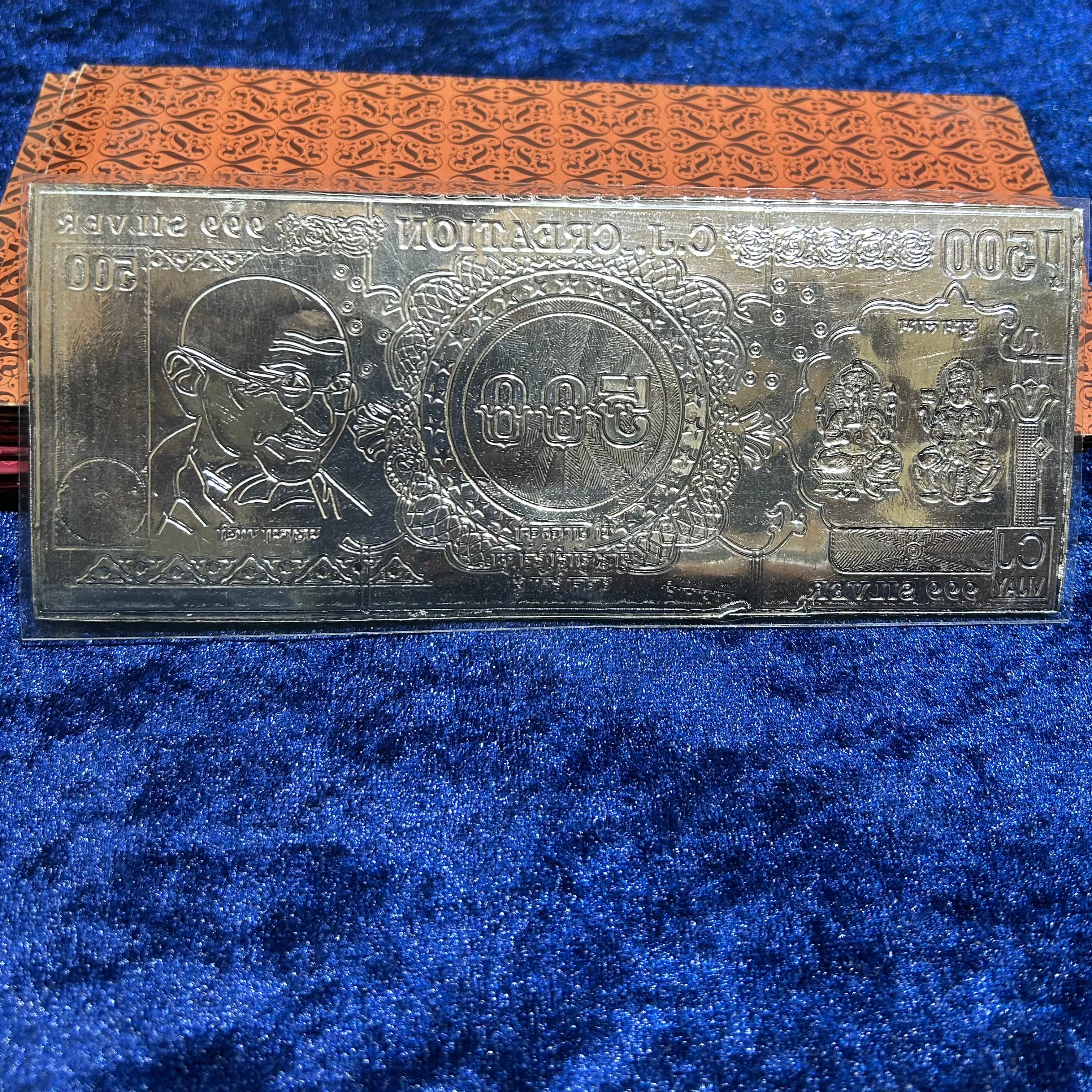 Premium 999 Silver Currency Note – Unique & Precious Gift Idea