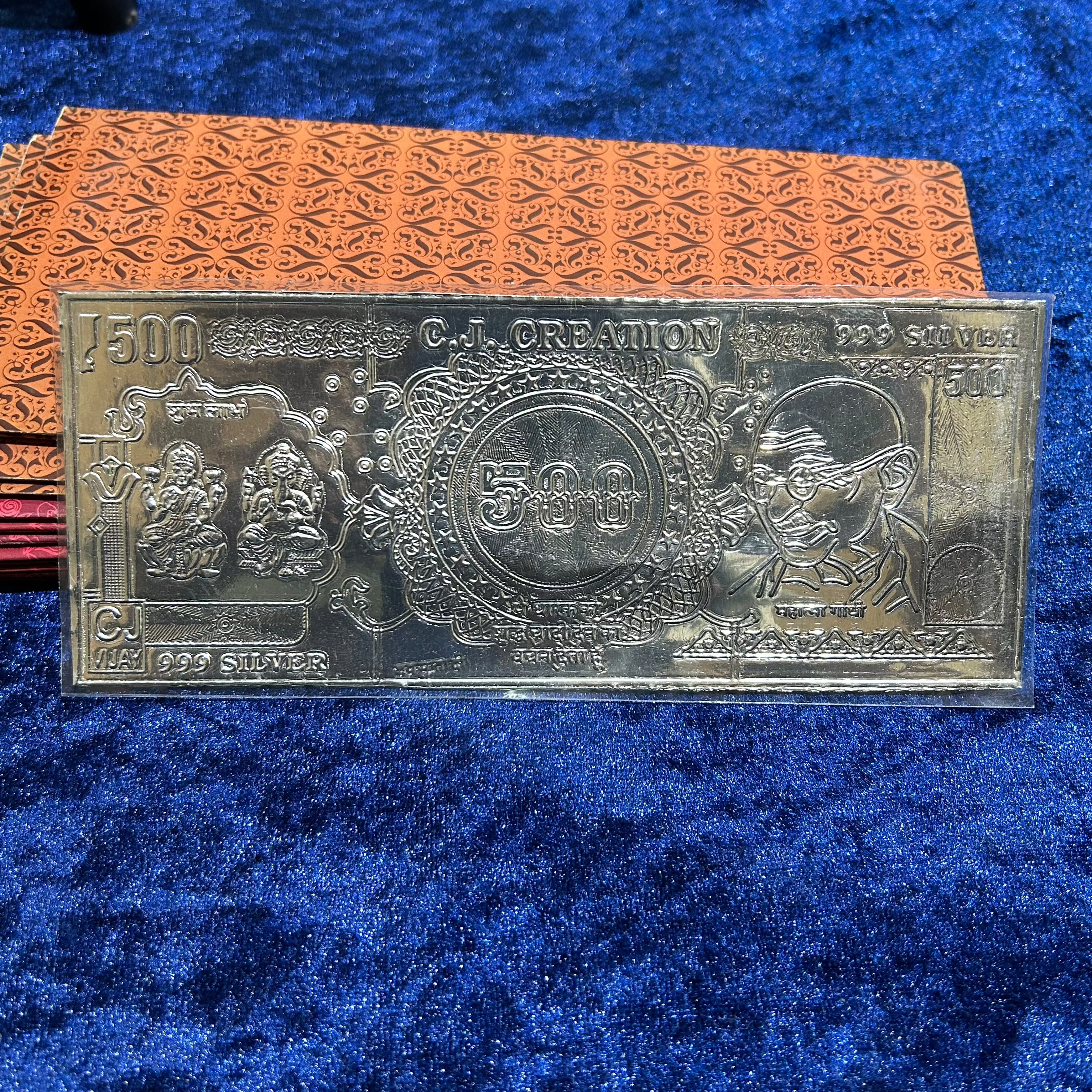 Premium 999 Silver Currency Note – Unique & Precious Gift Idea