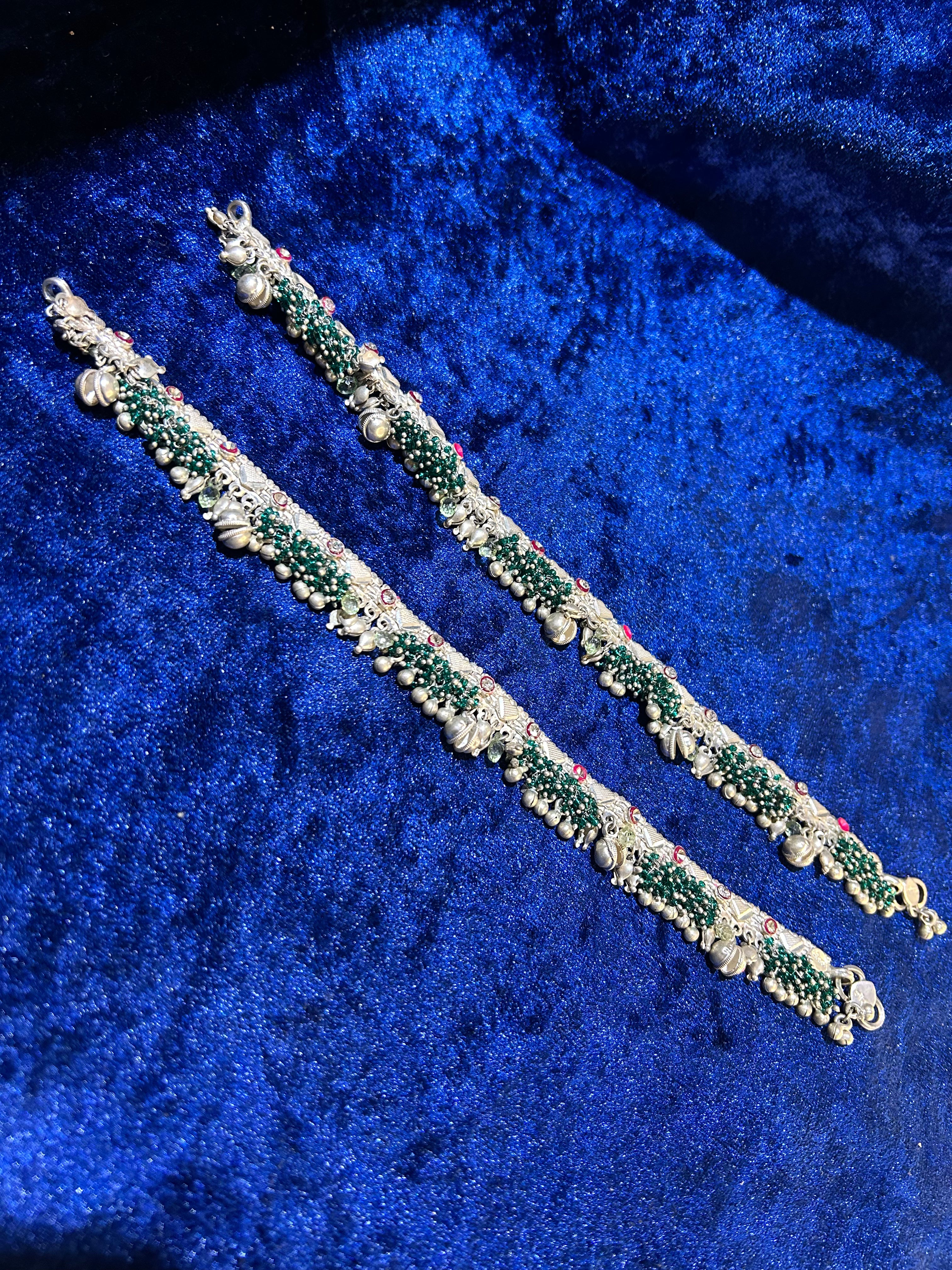 Walk with Grace – Designer Silver Payals Crafted for You