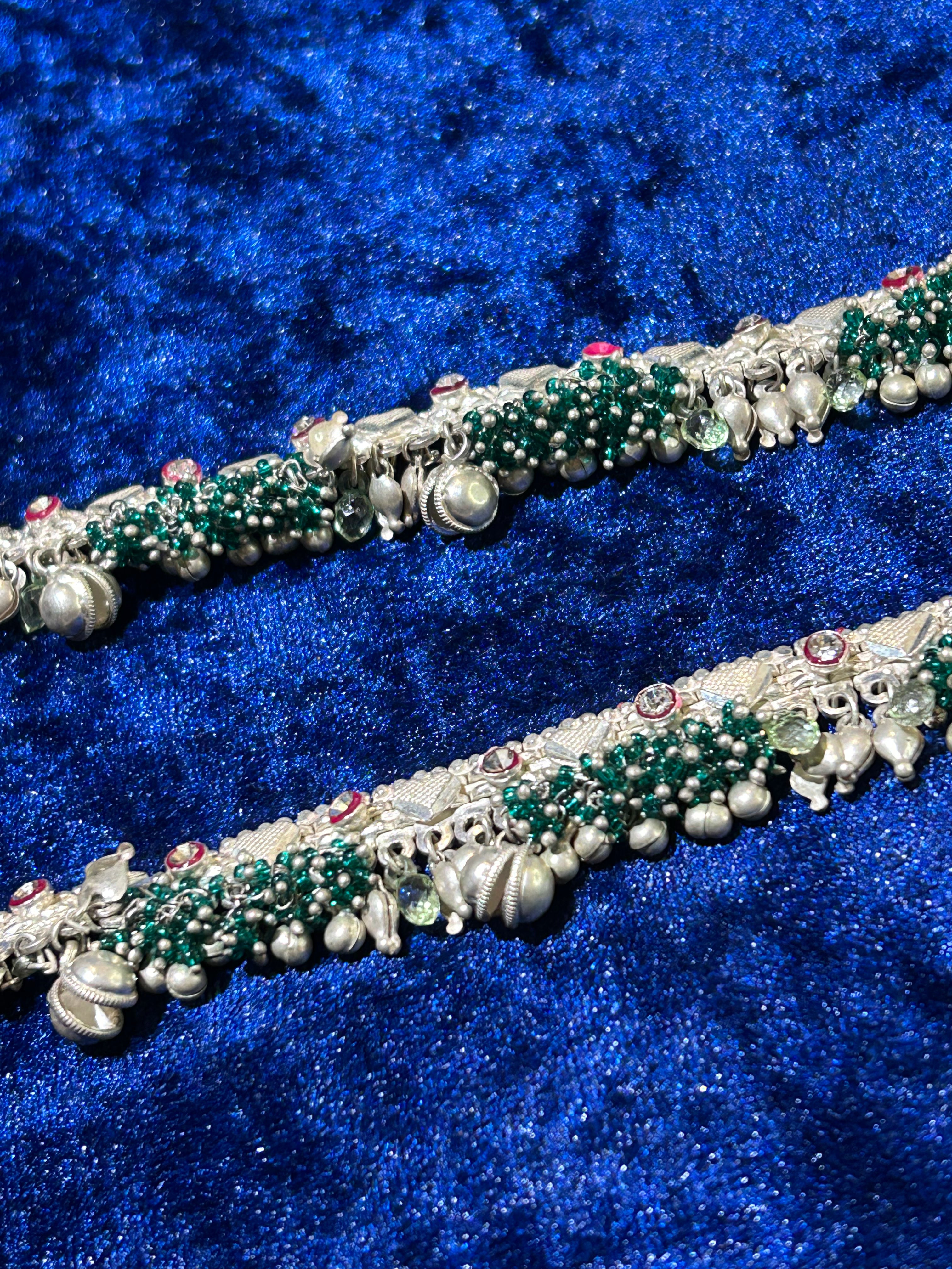 Walk with Grace – Designer Silver Payals Crafted for You