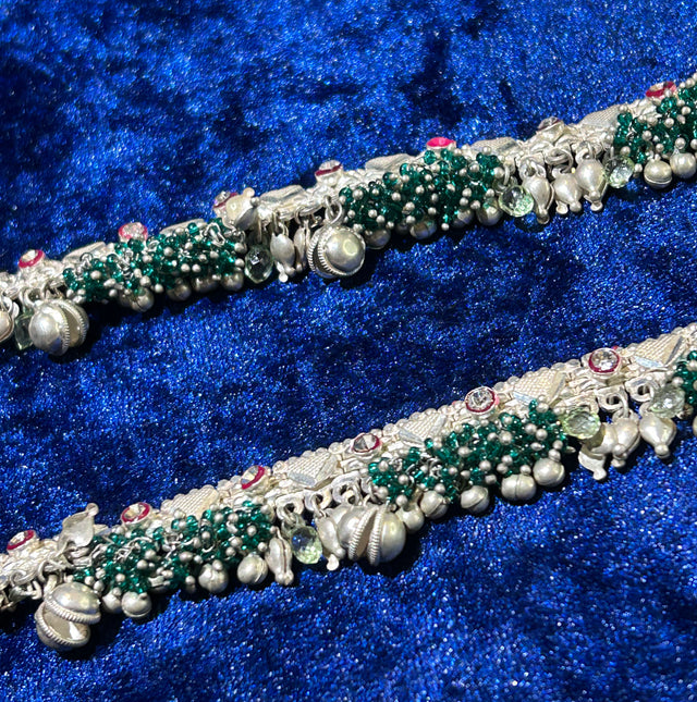 Walk with Grace – Designer Silver Payals Crafted for You