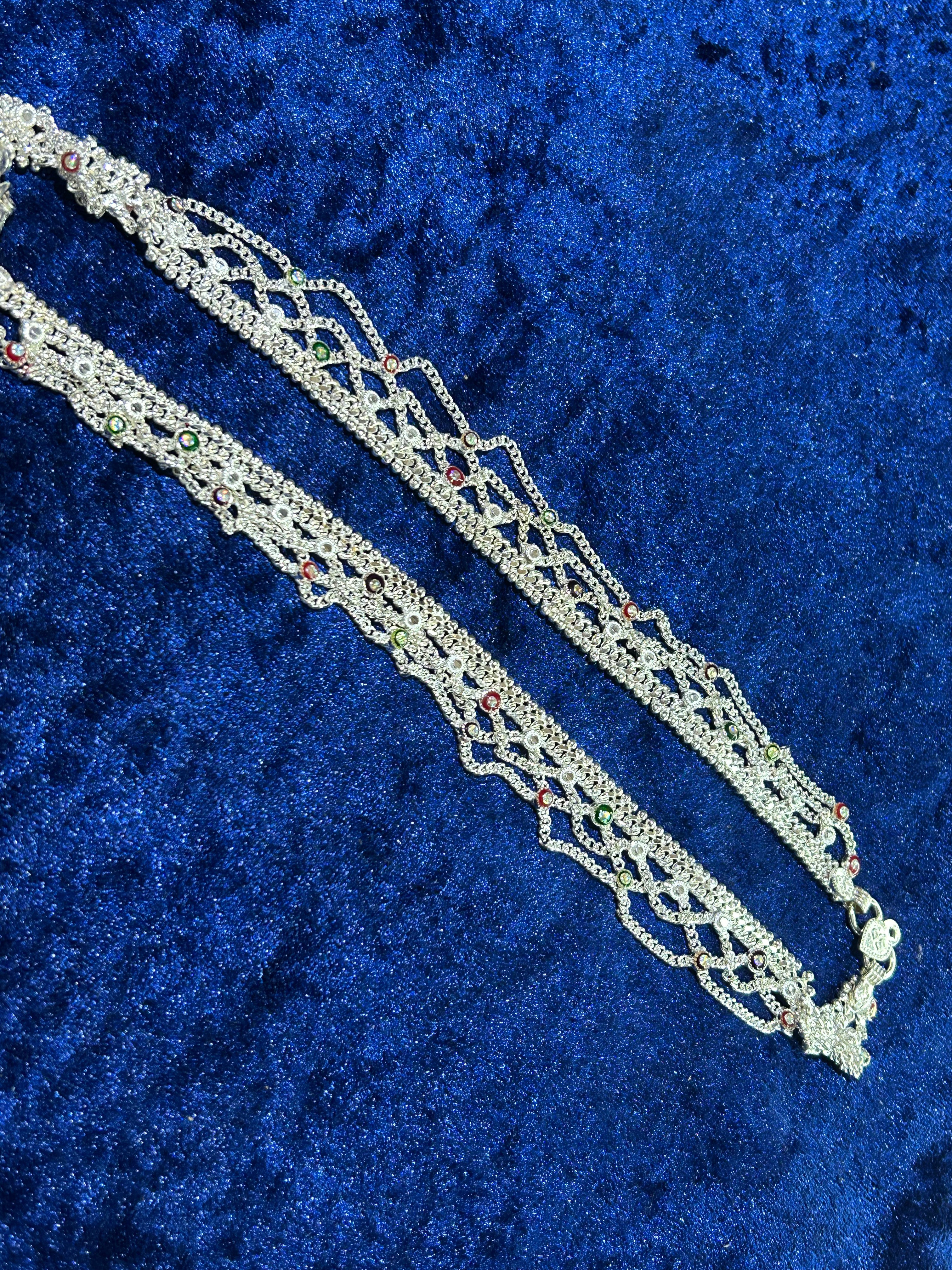 Beautiful Pure Silver Payal for Women – Step Out in Style