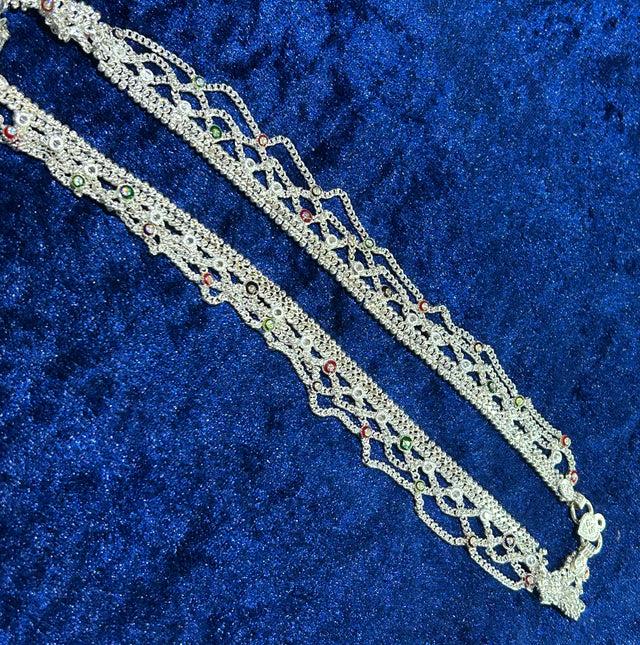 Beautiful Pure Silver Payal for Women – Step Out in Style