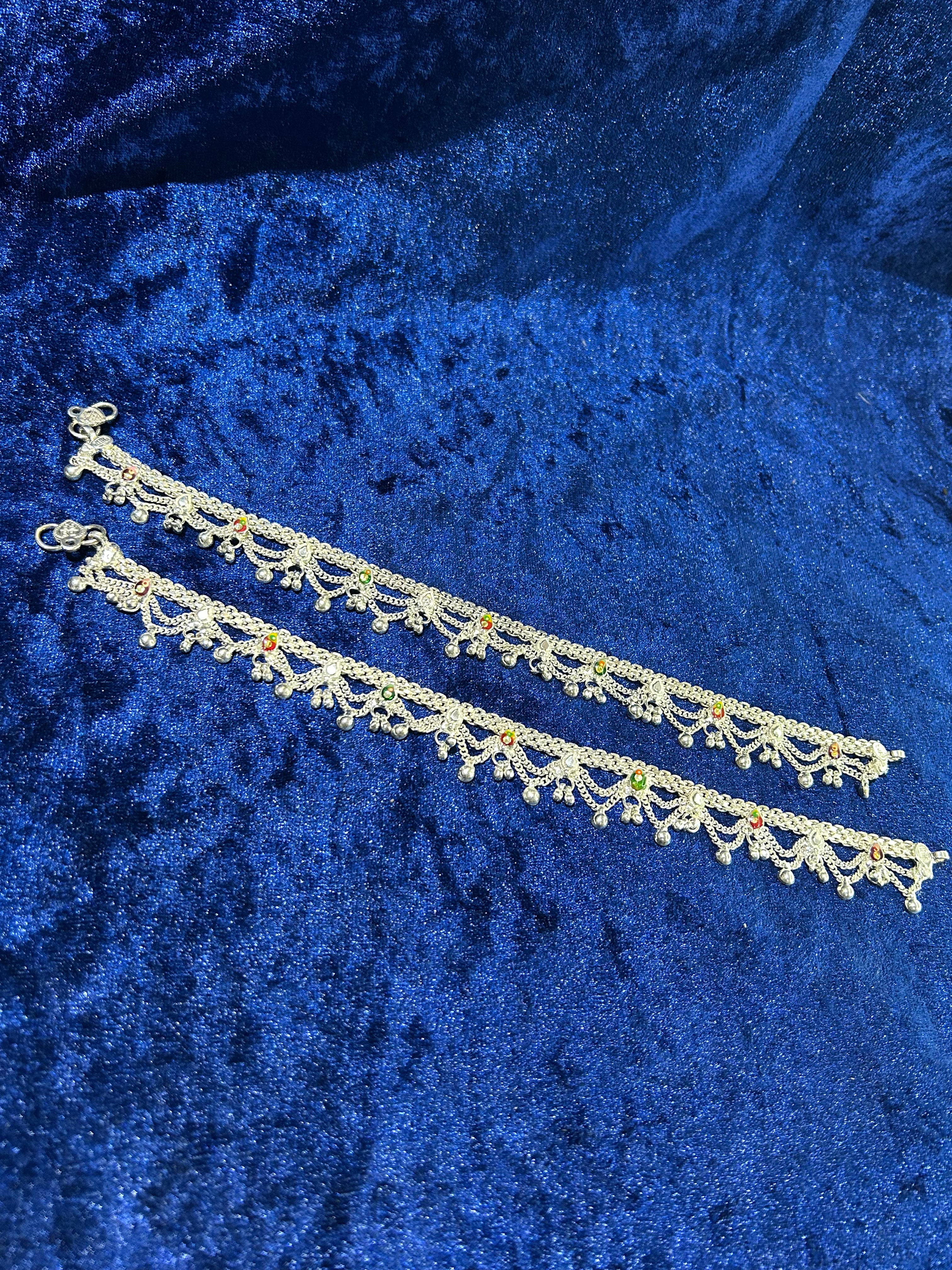 Exquisite Pure Silver Designer Payal for Women – Elegant & Timeless