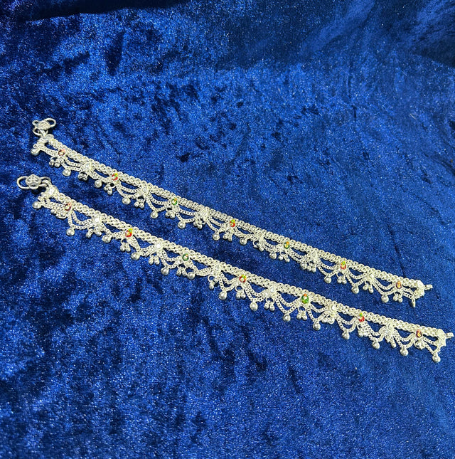 Exquisite Pure Silver Designer Payal for Women – Elegant & Timeless