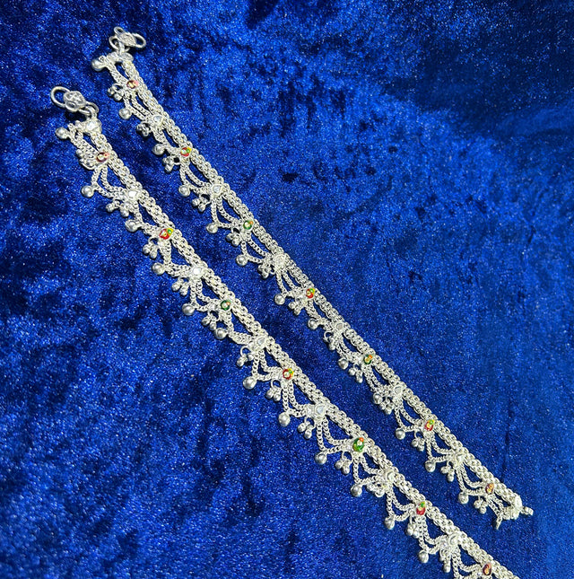 Exquisite Pure Silver Designer Payal for Women – Elegant & Timeless