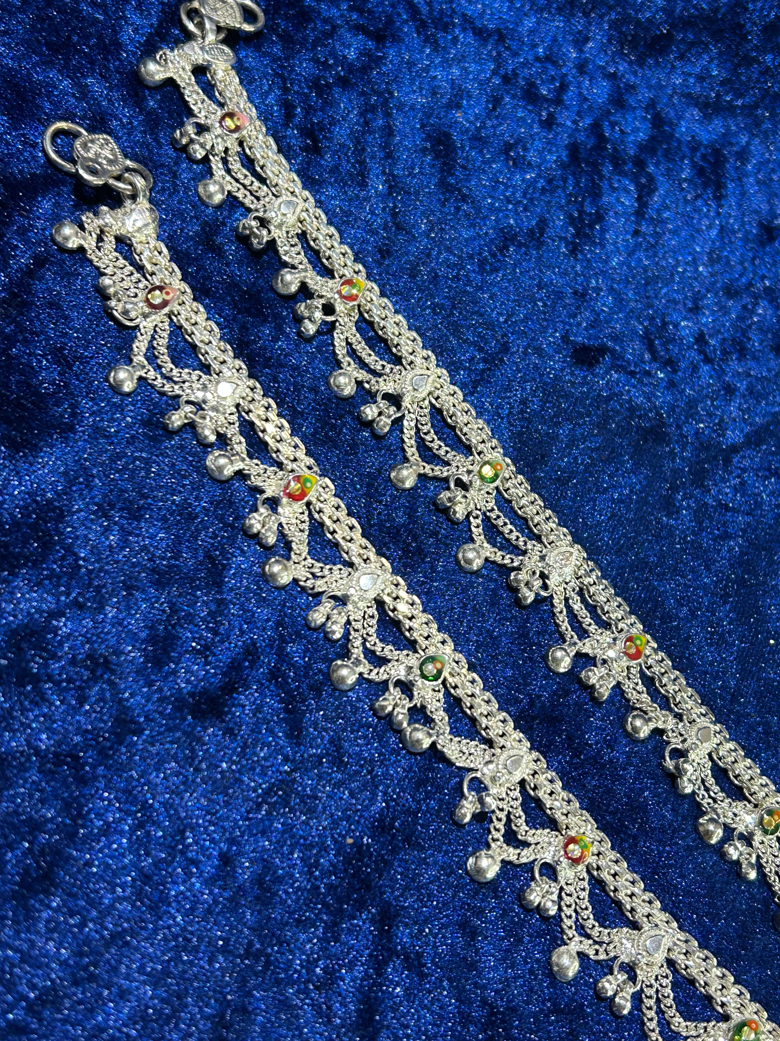 Exquisite Pure Silver Designer Payal for Women – Elegant & Timeless