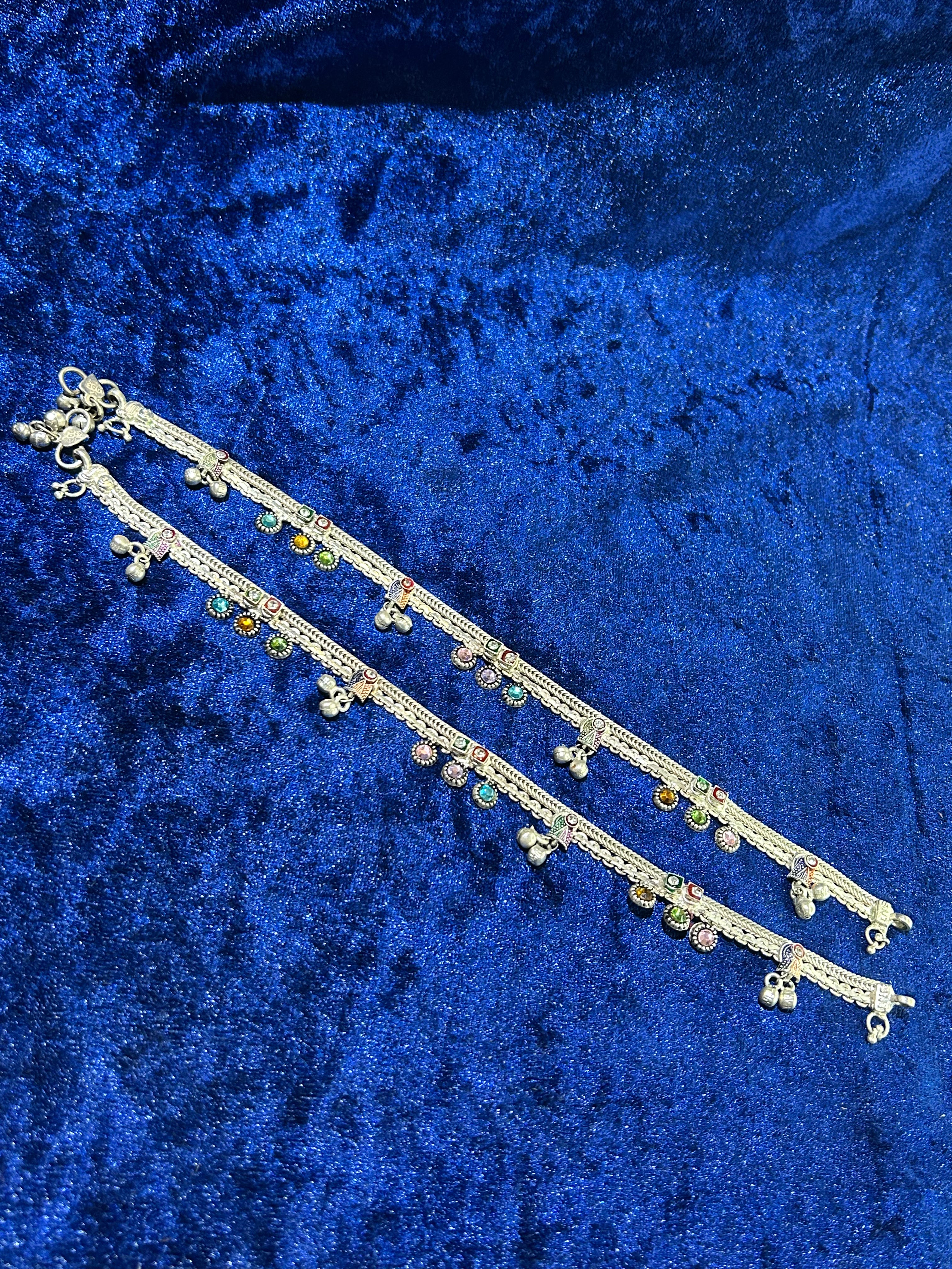 Anklet Allure: Beautiful Pure Silver Creations