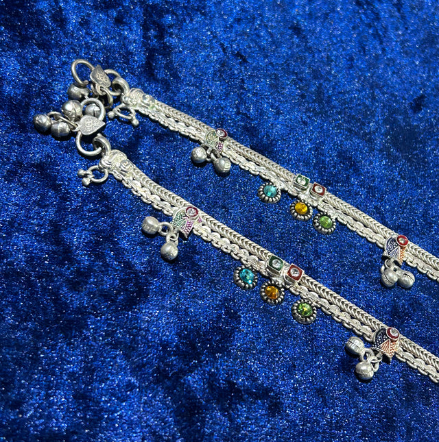 Anklet Allure: Beautiful Pure Silver Creations