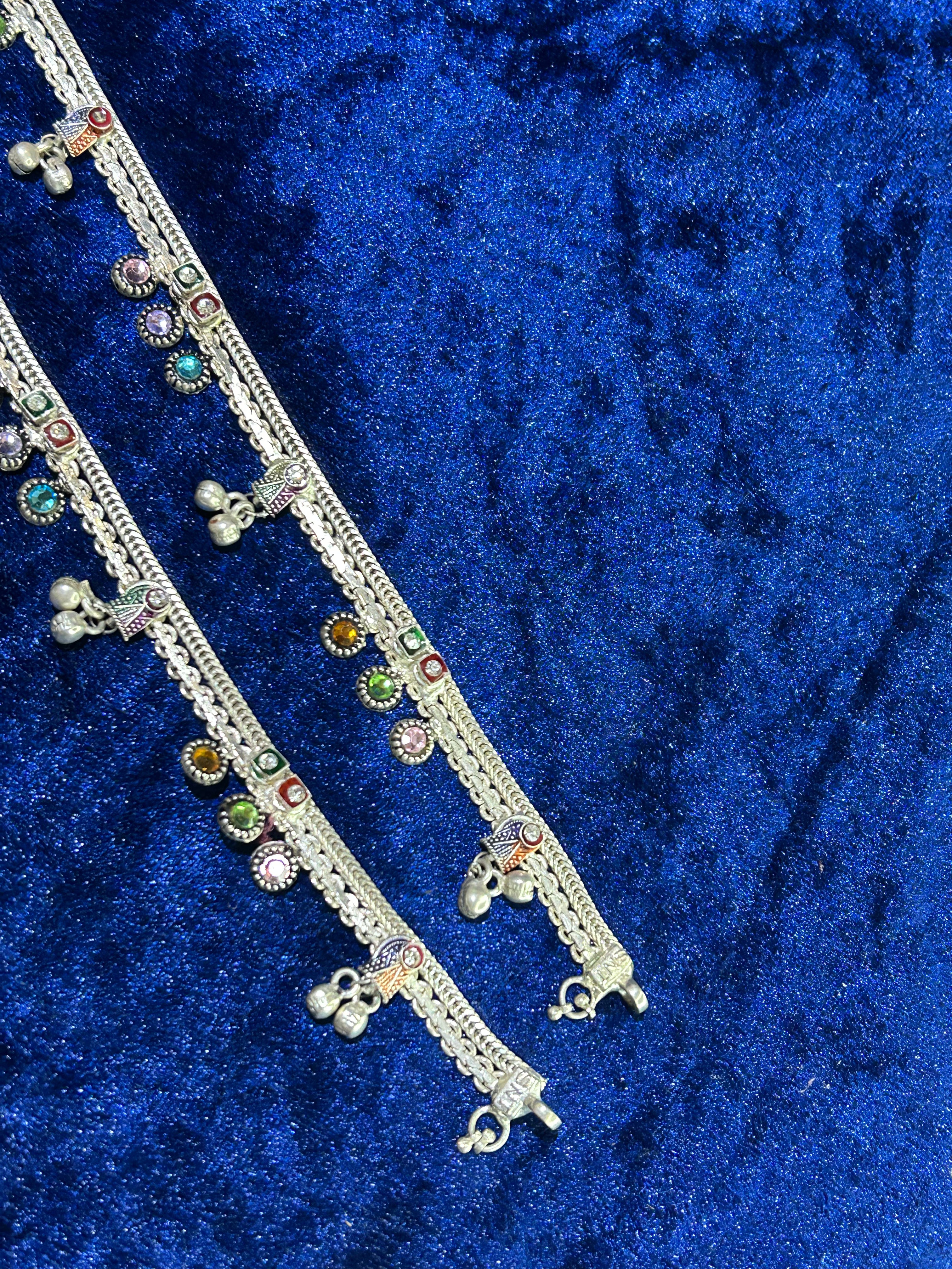 Anklet Allure: Beautiful Pure Silver Creations