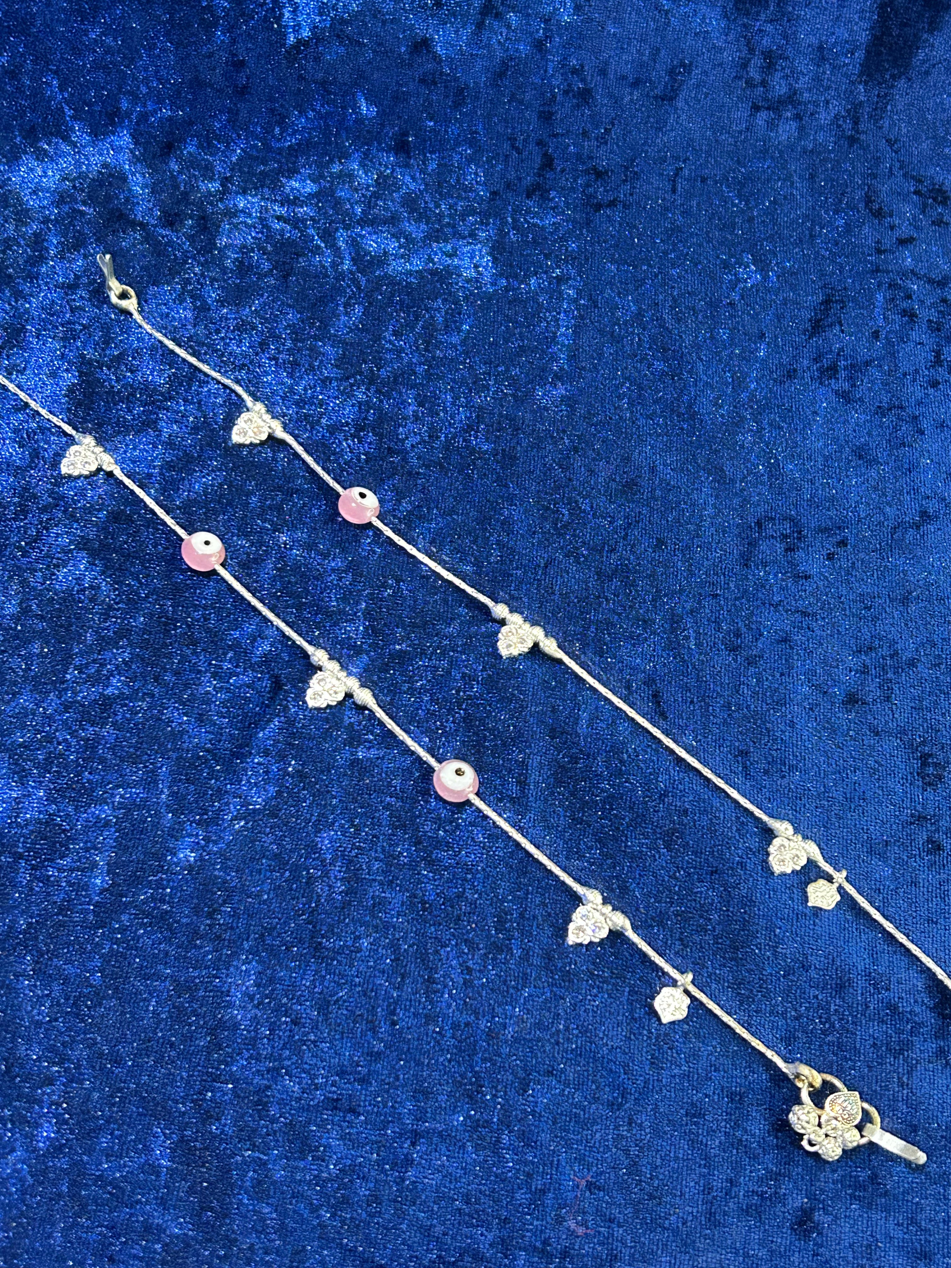 Sparkle in Every Step: Ornate Pure Silver Designer Payal