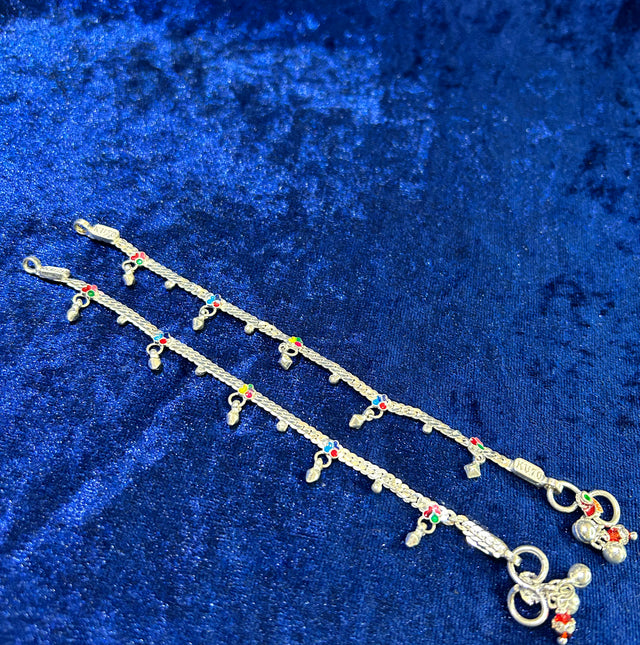 Silver Signature: A Designer Anklet Worth Wearing