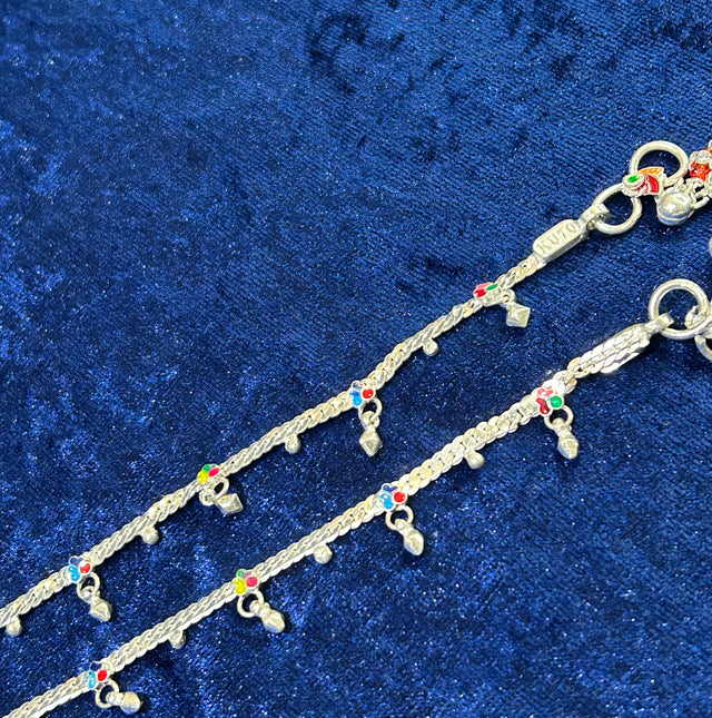 Silver Signature: A Designer Anklet Worth Wearing