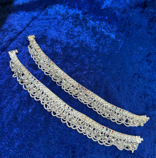 Stunning Pure Silver Designer Payal – Perfect for Every Occasion
