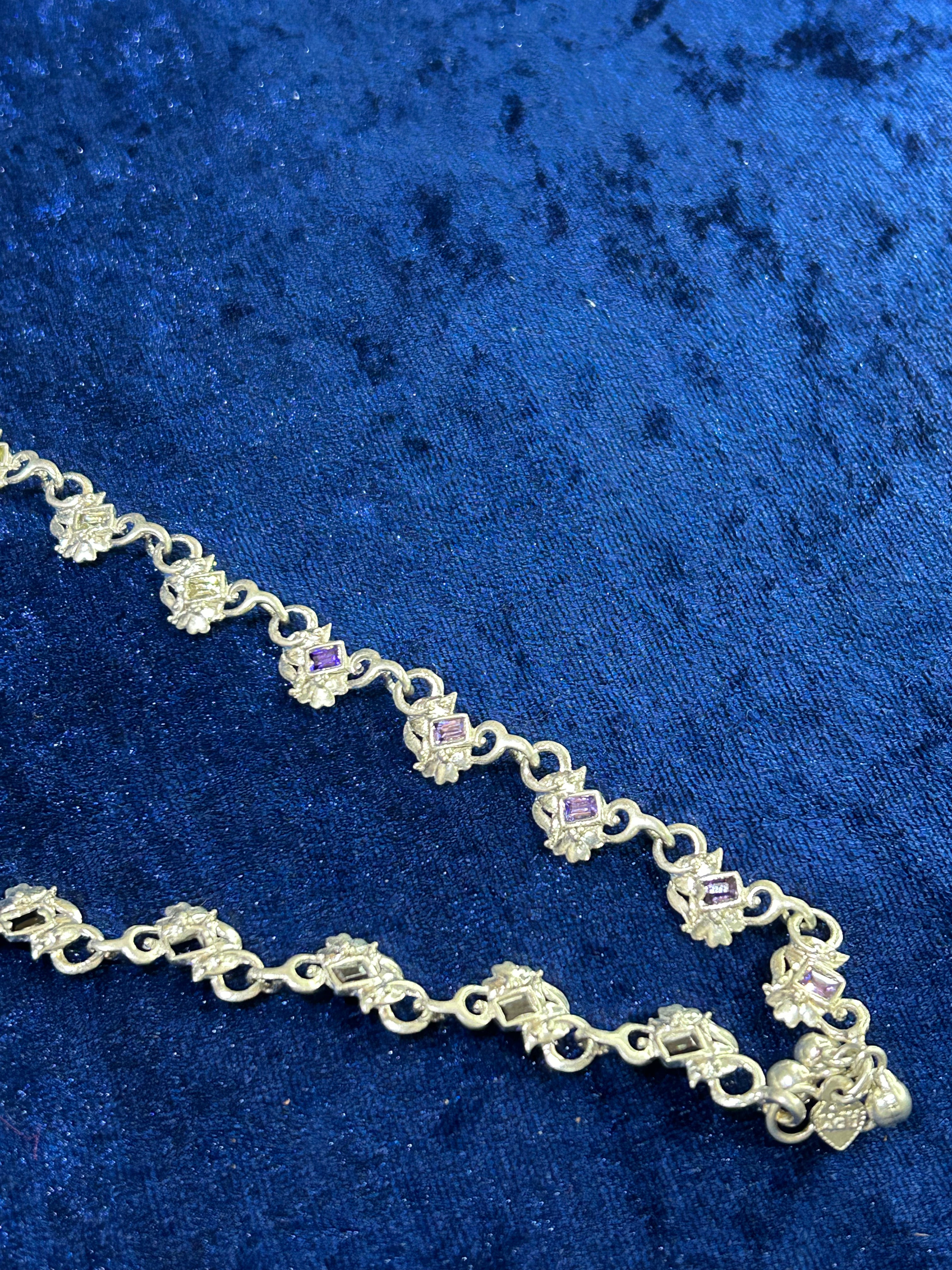 Forever Silver: Classic Payal with Designer Touch