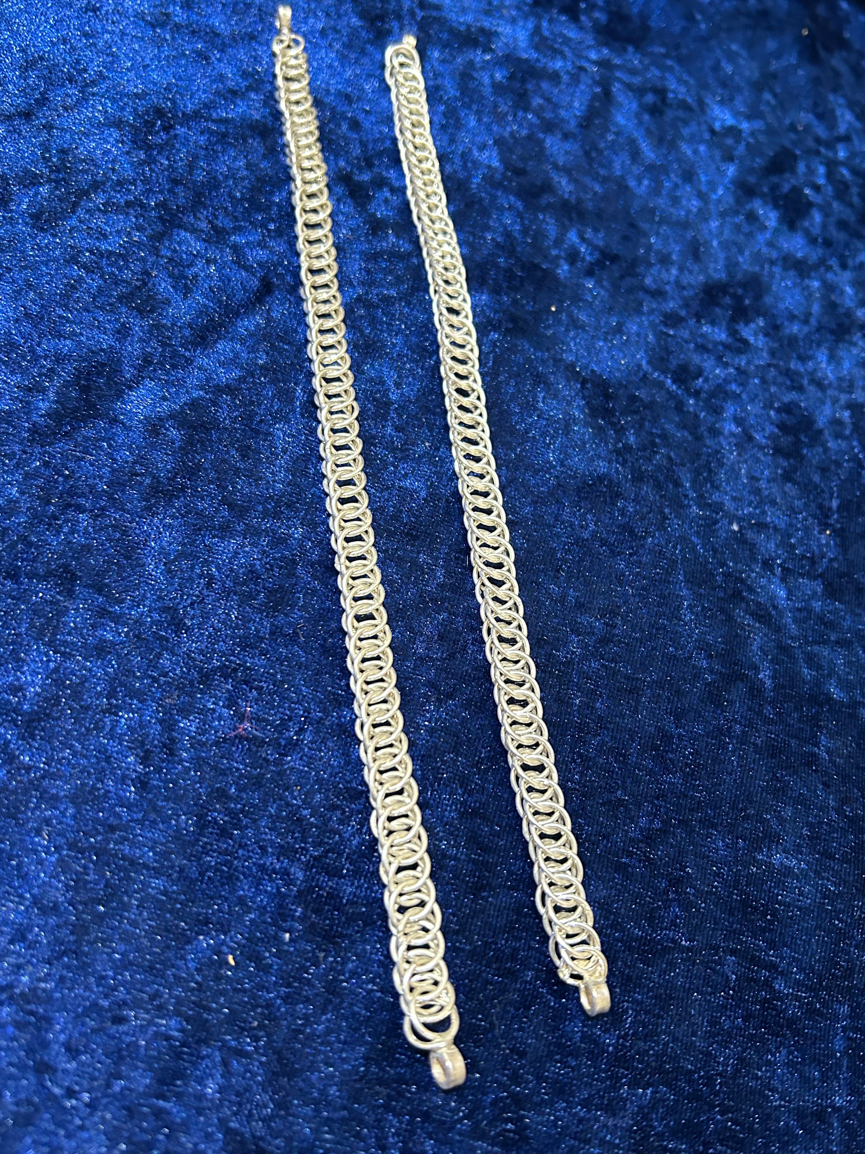 Moonlit Steps: Pure Silver Payal with Shine
