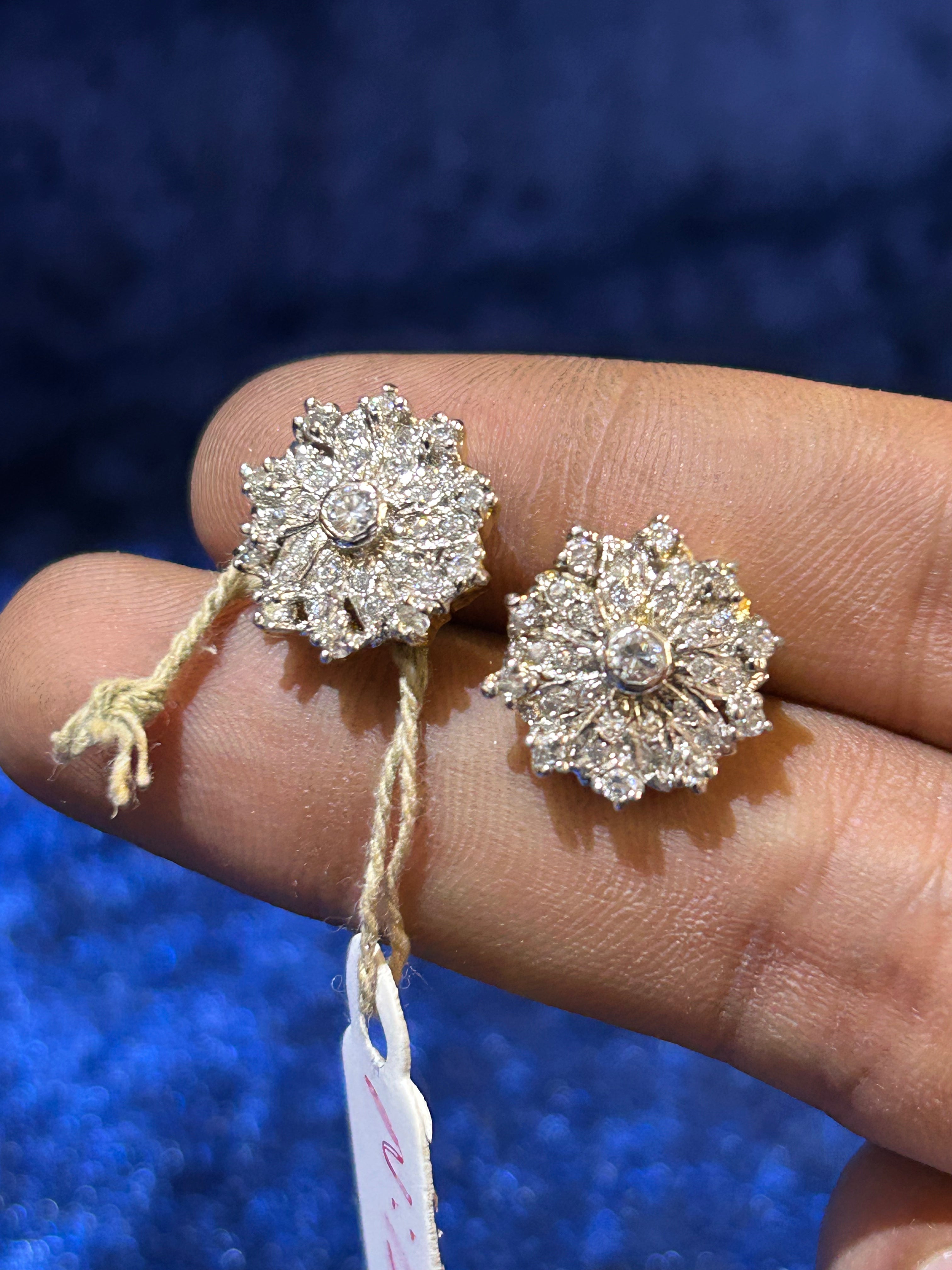 Glamour Halo – Versatile Silver Earrings for Office to Evening
