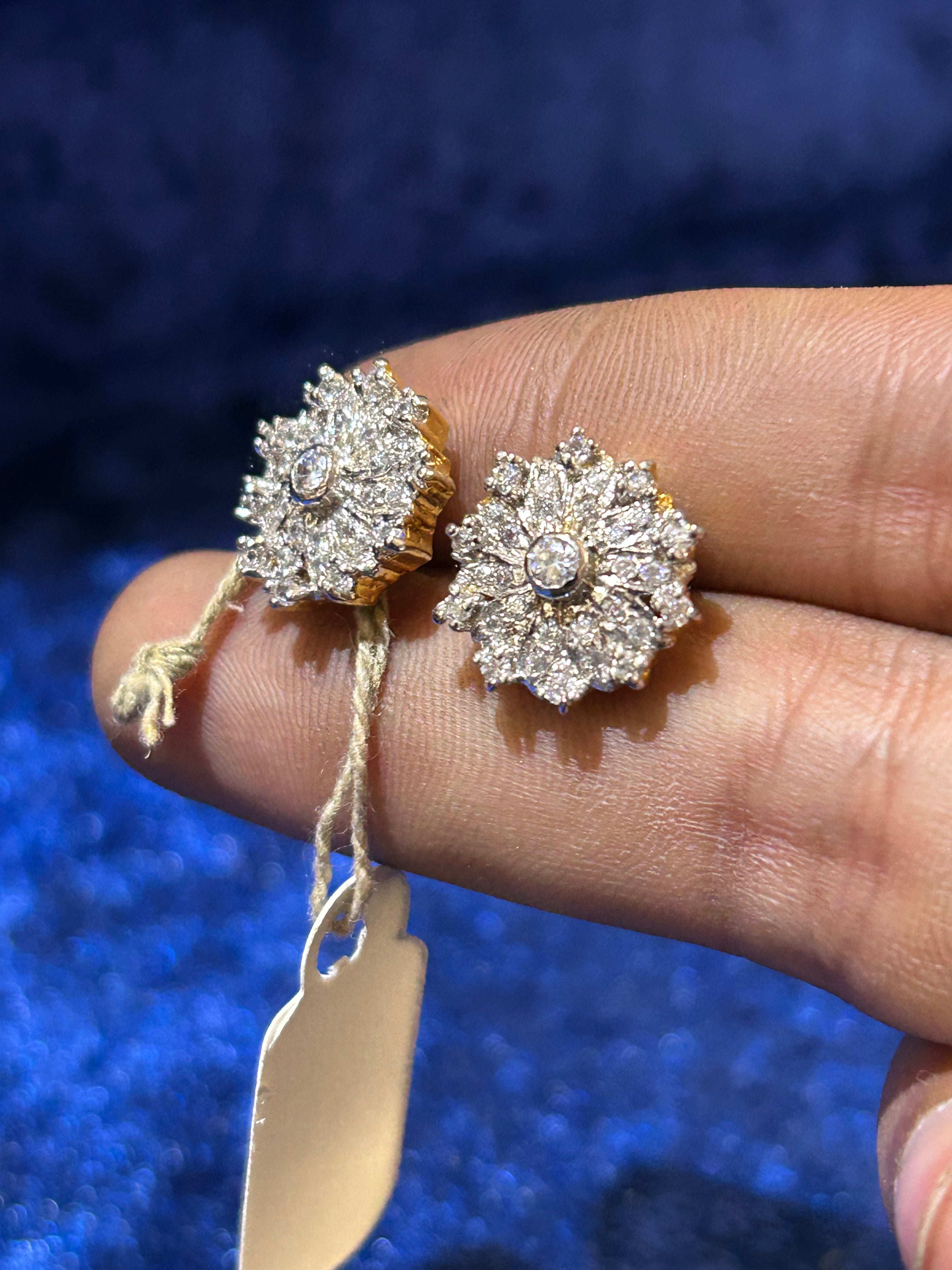 Glamour Halo – Versatile Silver Earrings for Office to Evening