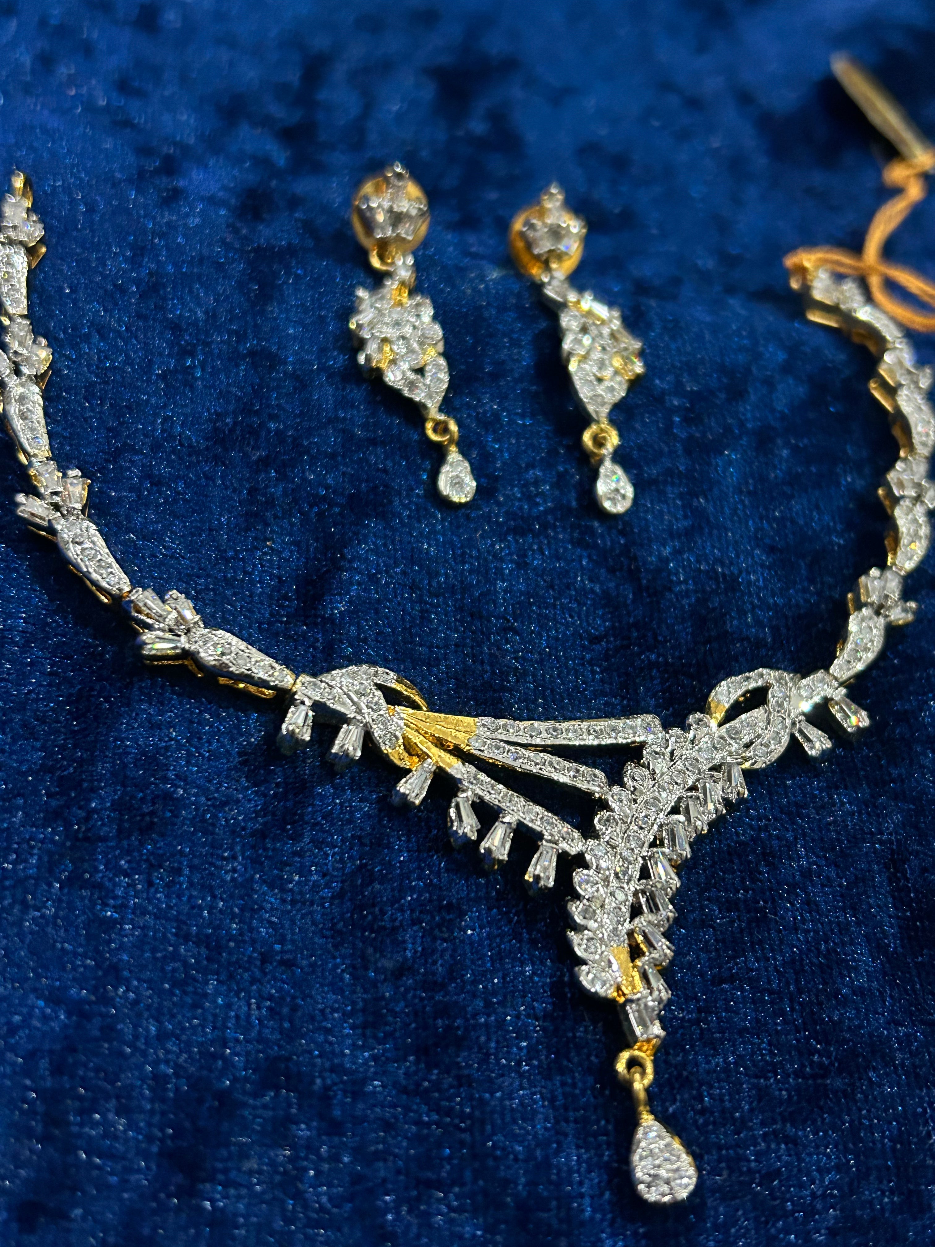 Mirror Gleam – Statement Silver Jewelry Set for the Stylish You