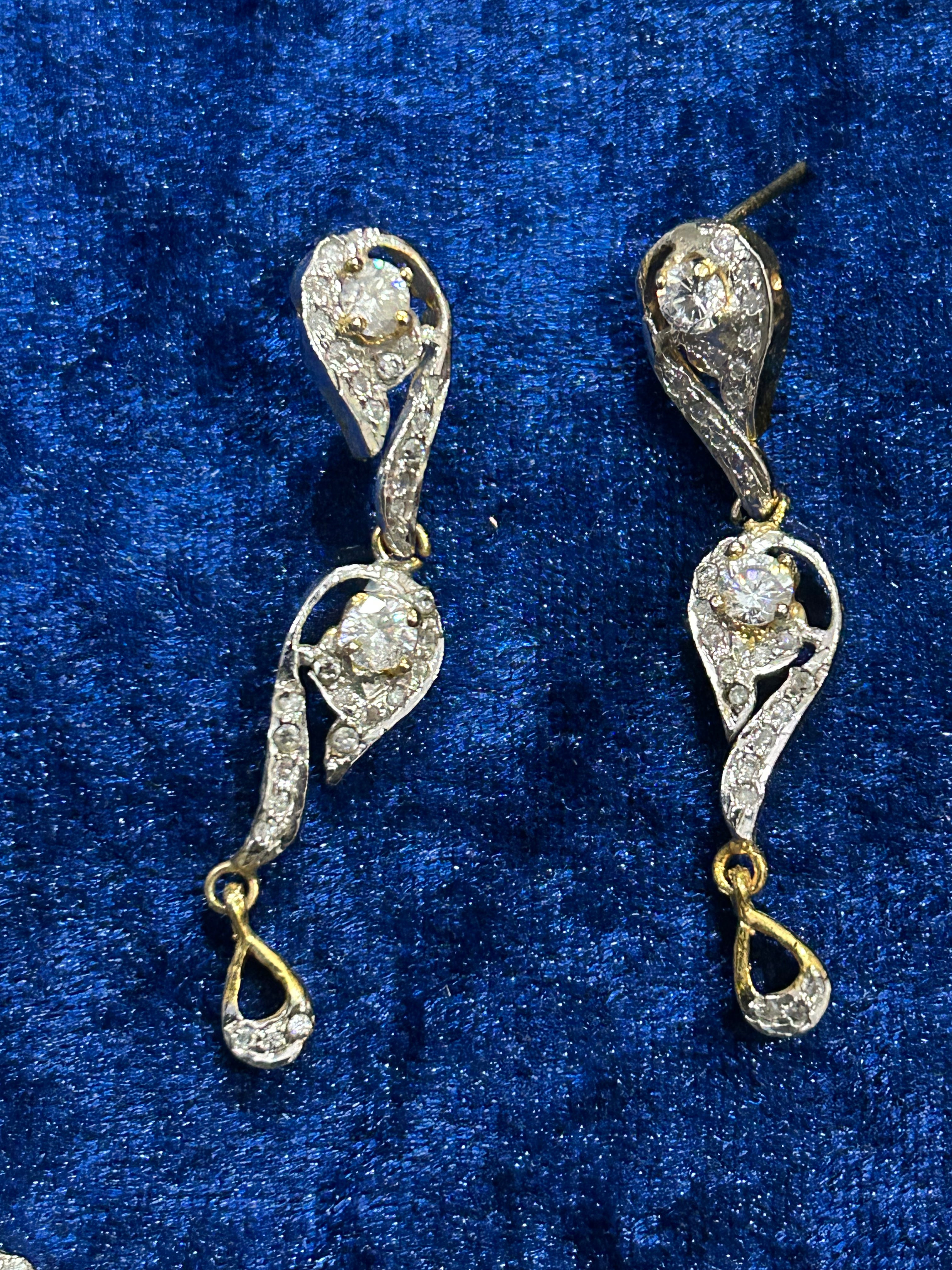 Dewdrop Shine – Lightweight Silver Set for Everyday Glam