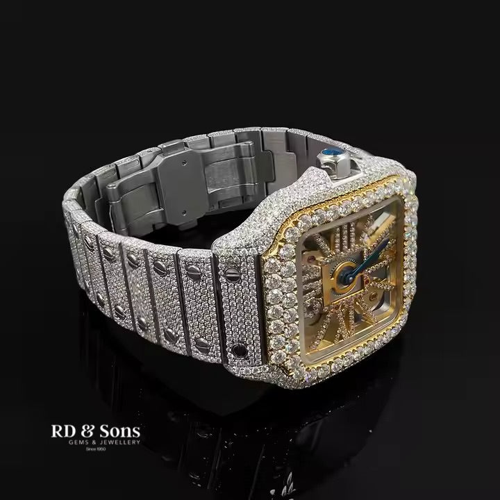 Phantom Skeleton – Luxury Moissanite Watch