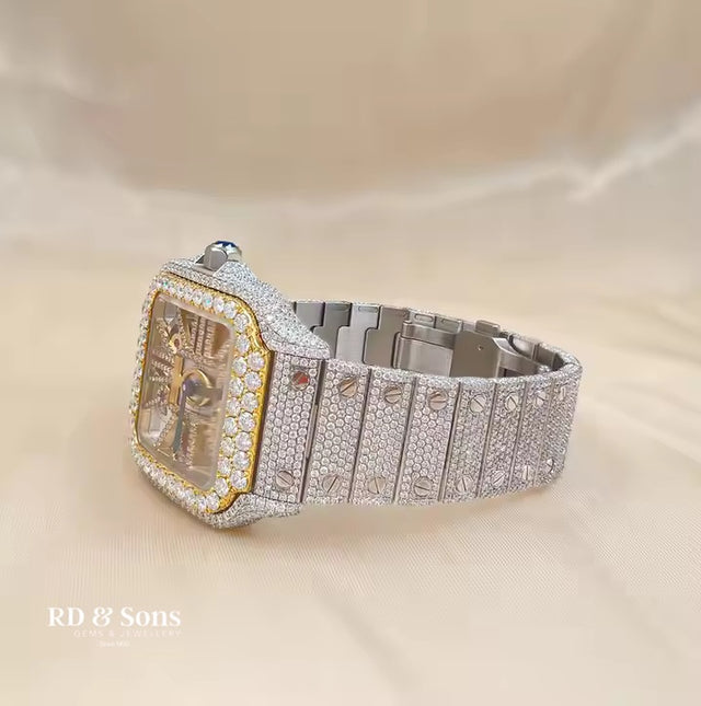 Phantom Skeleton – Luxury Moissanite Watch