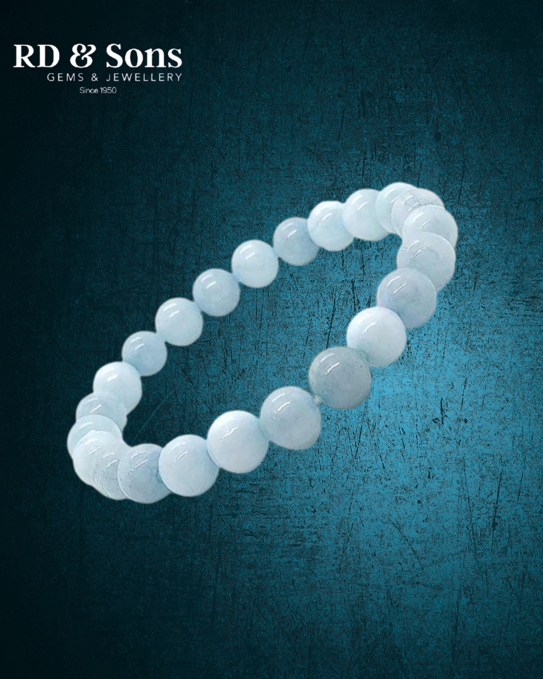 Aquamarine Tranquility Bracelet – Natural Beauty for Everyday Calm