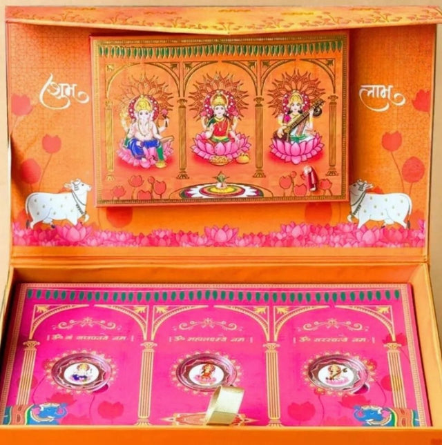 Premium Pure Silver Coin Diwali Gift Hamper | Auspicious & Luxury Festive Gift ✨