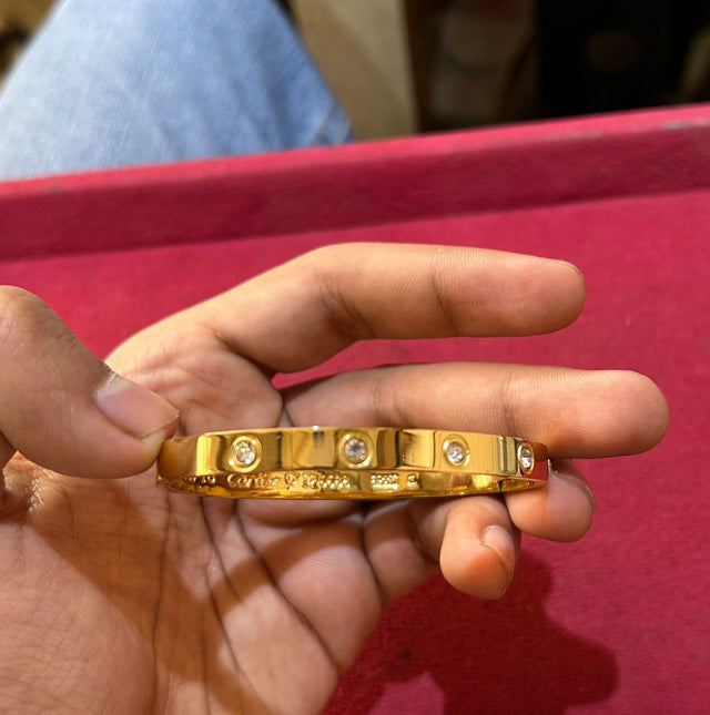 Designer Cartier Silver-Plated Kada for Women – Trendy, Durable & Stylish