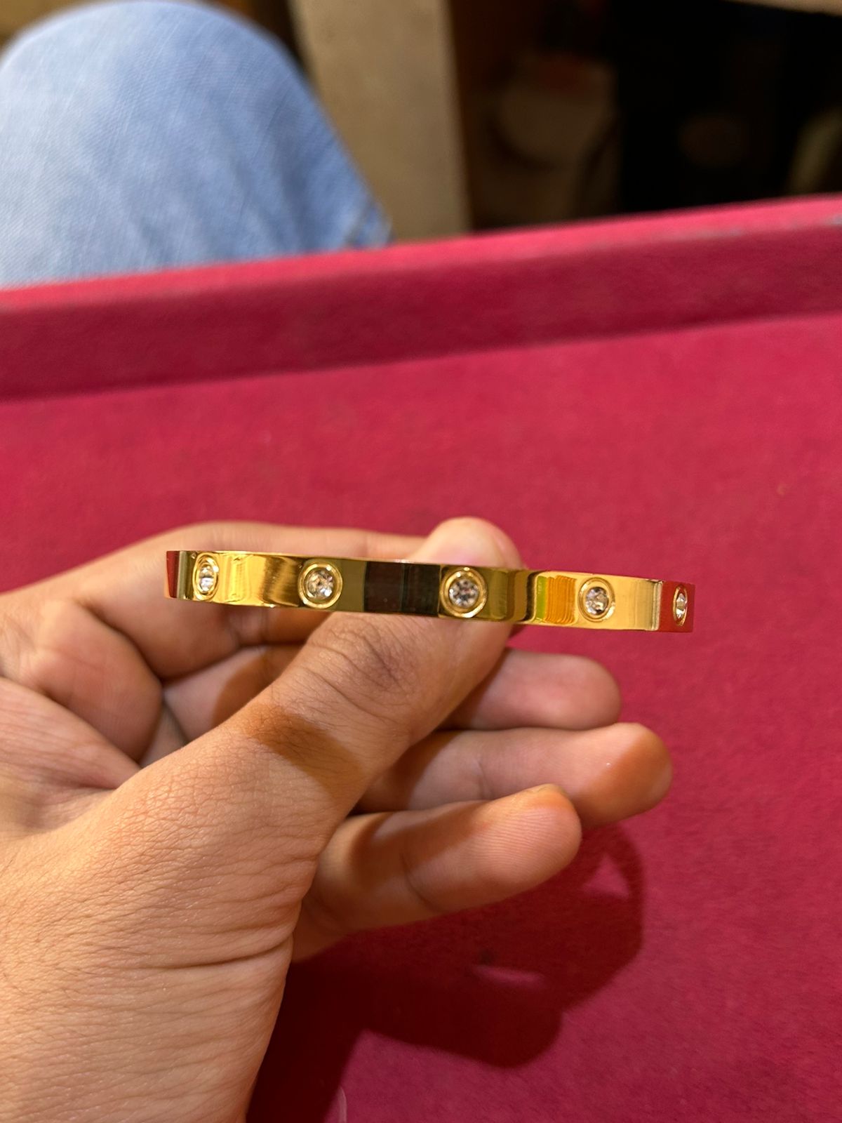 Designer Cartier Silver-Plated Kada for Women – Trendy, Durable & Stylish