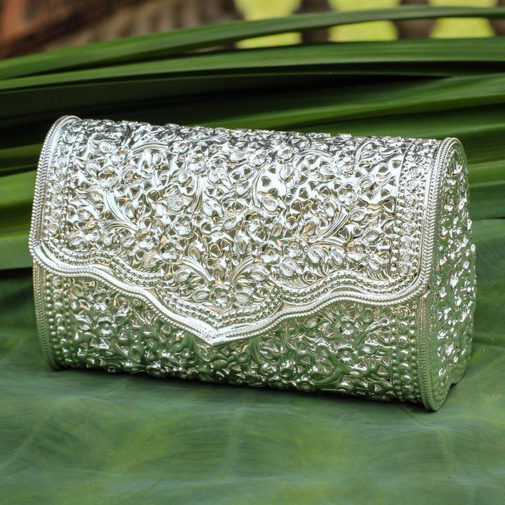 Luxury Pure 925 Silver Purse – Gift of Style & Sophistication